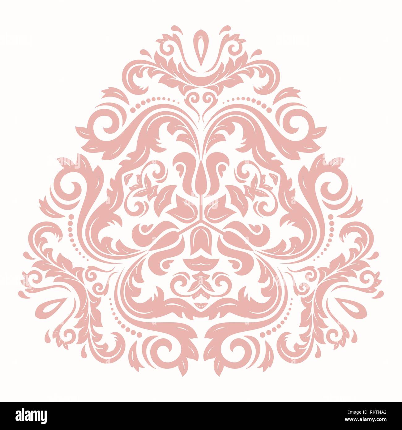 Ornement vecteur élégant dans un style classique Illustration de Vecteur