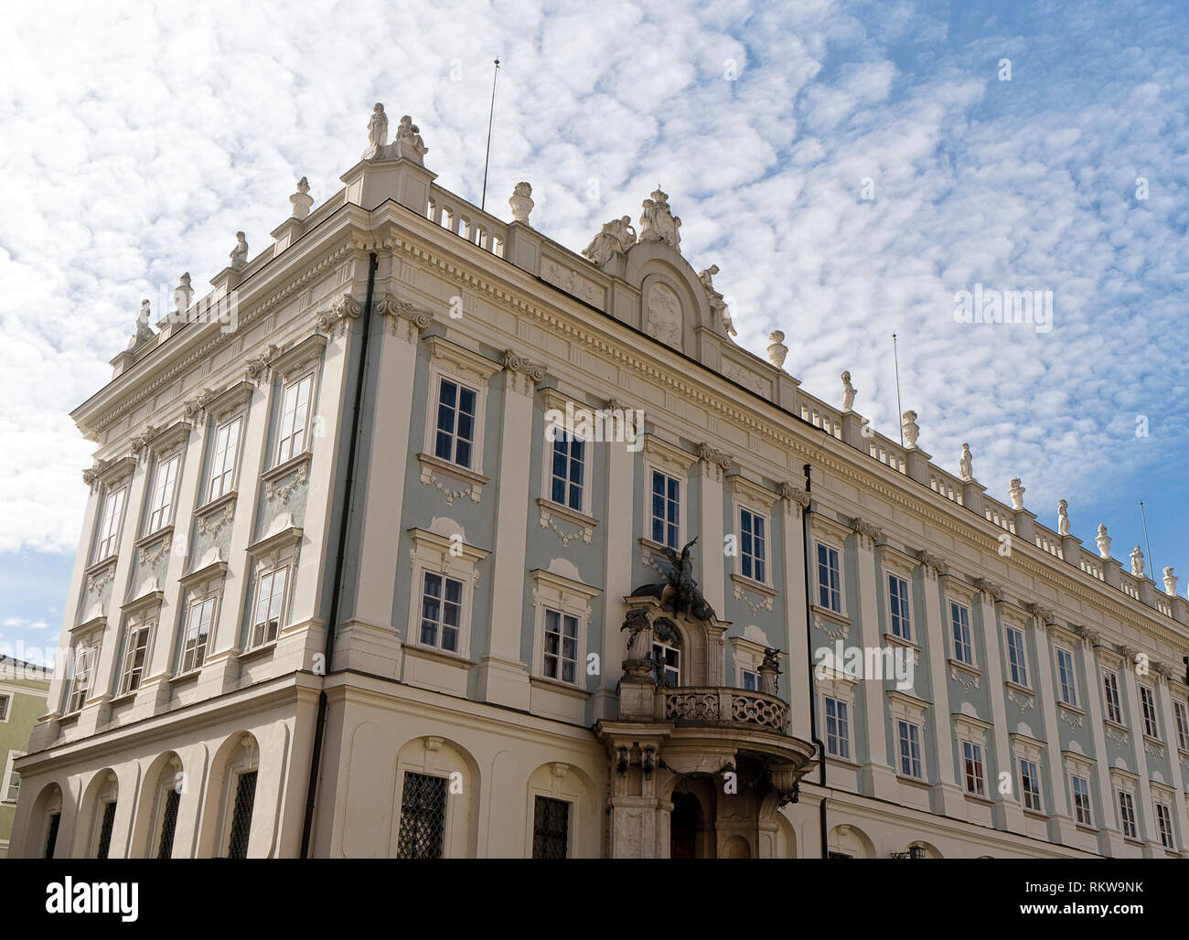 La résidence épiscopale dans la ville de Passau en Allemagne du sud Banque D'Images