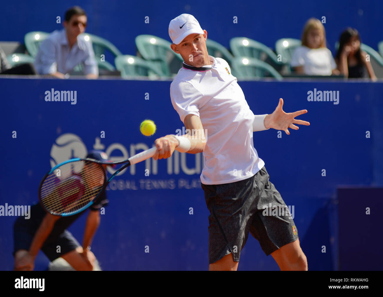 Joueur de tennis Nicolas Jarry (Chili). L'ARGENTINE Ouvrir 2019 Banque D'Images