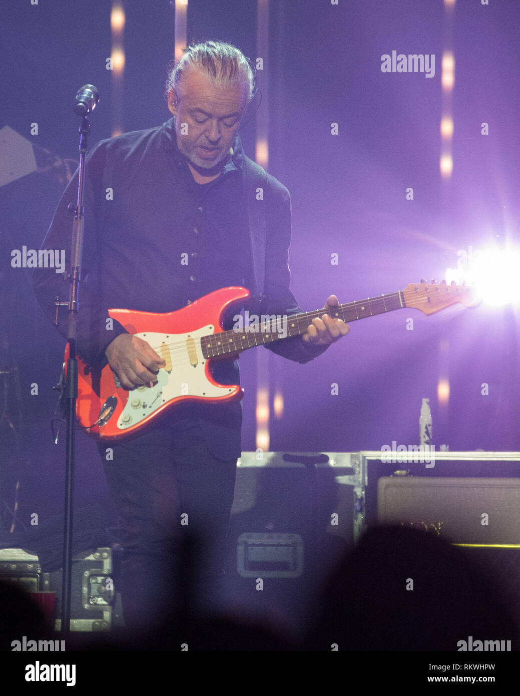 Glasgow, Royaume-Uni. Feb 11, 2019. Tears For Fears - Règle le Tour du monde, jouant l'Hydro Arena. Crédit : Colin Fisher/Alamy Live News Banque D'Images