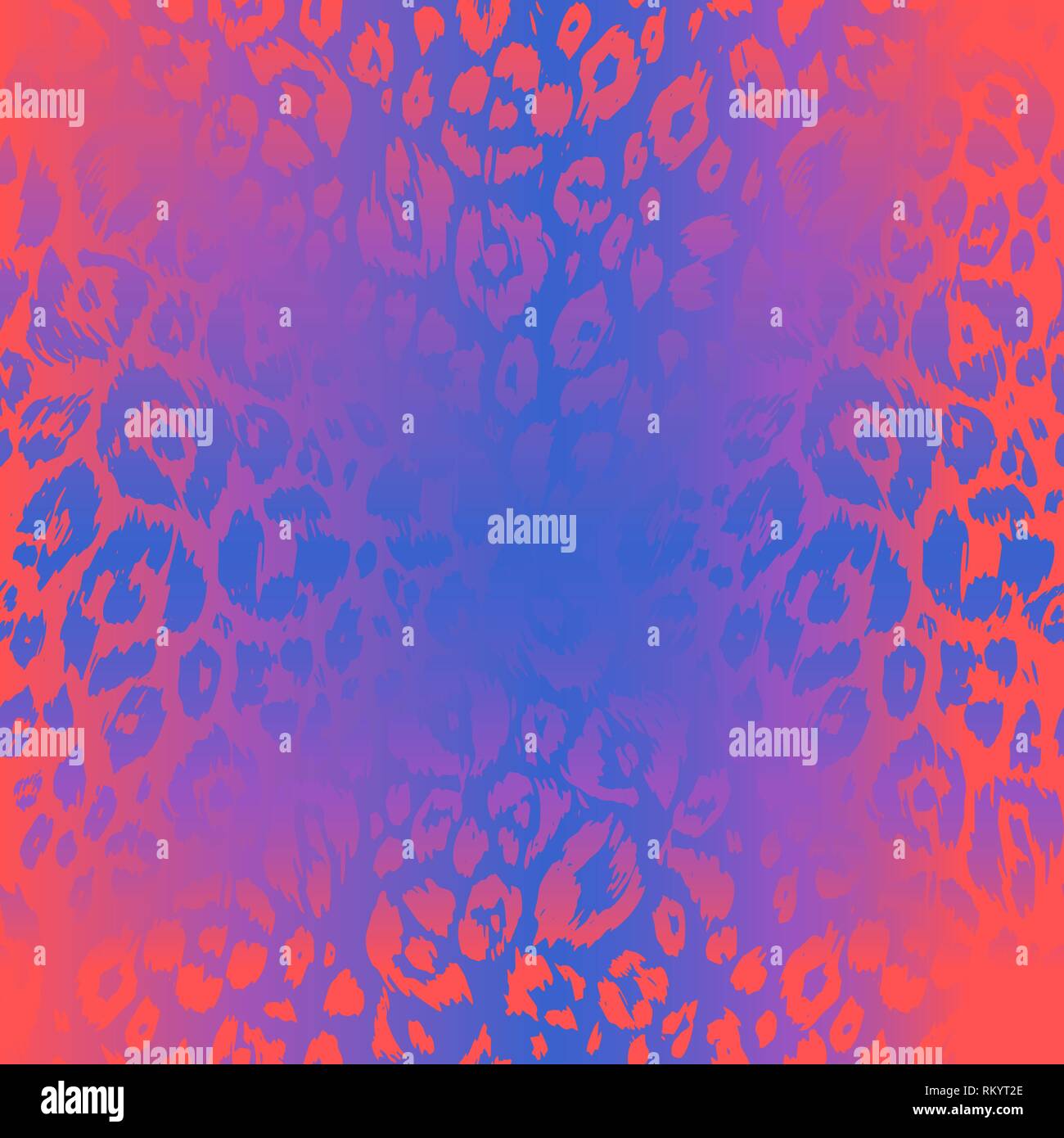 Multicolore néon modernes illusions texturées. Texture peau d'animaux. Motif transparent couleur corail. Illustration de Vecteur