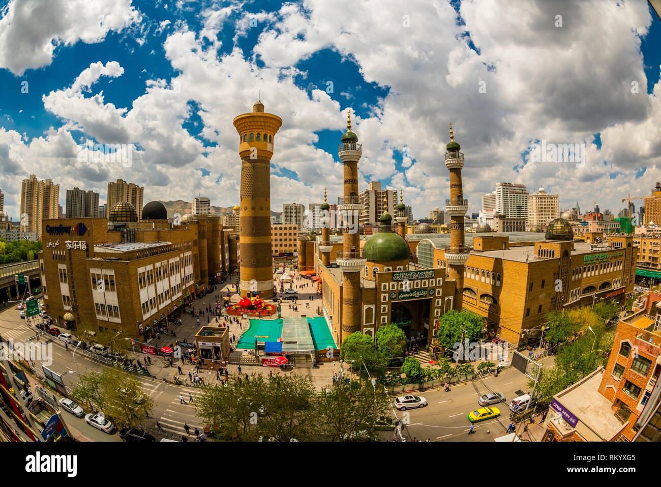 Mosquée Urumqi Banque d'image et photos - Alamy