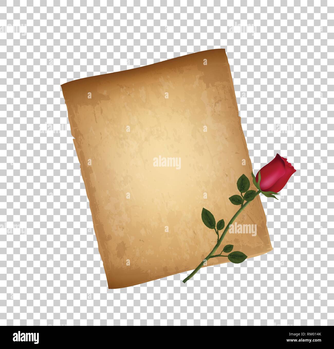 Retro Illustration De Porte De Parchemin Et Fleur Rose Rouge Isole Sur Fond Transparent La Texture Du Papier De L Anniversaire Valentines Day C Image Vectorielle Stock Alamy Retro Illustration De Porte De Parchemin Et Fleur Rose Rouge Isole Sur Fond Transparent La Texture Du Papier De L Anniversaire Valentines Day C Image Vectorielle Stock Alamy