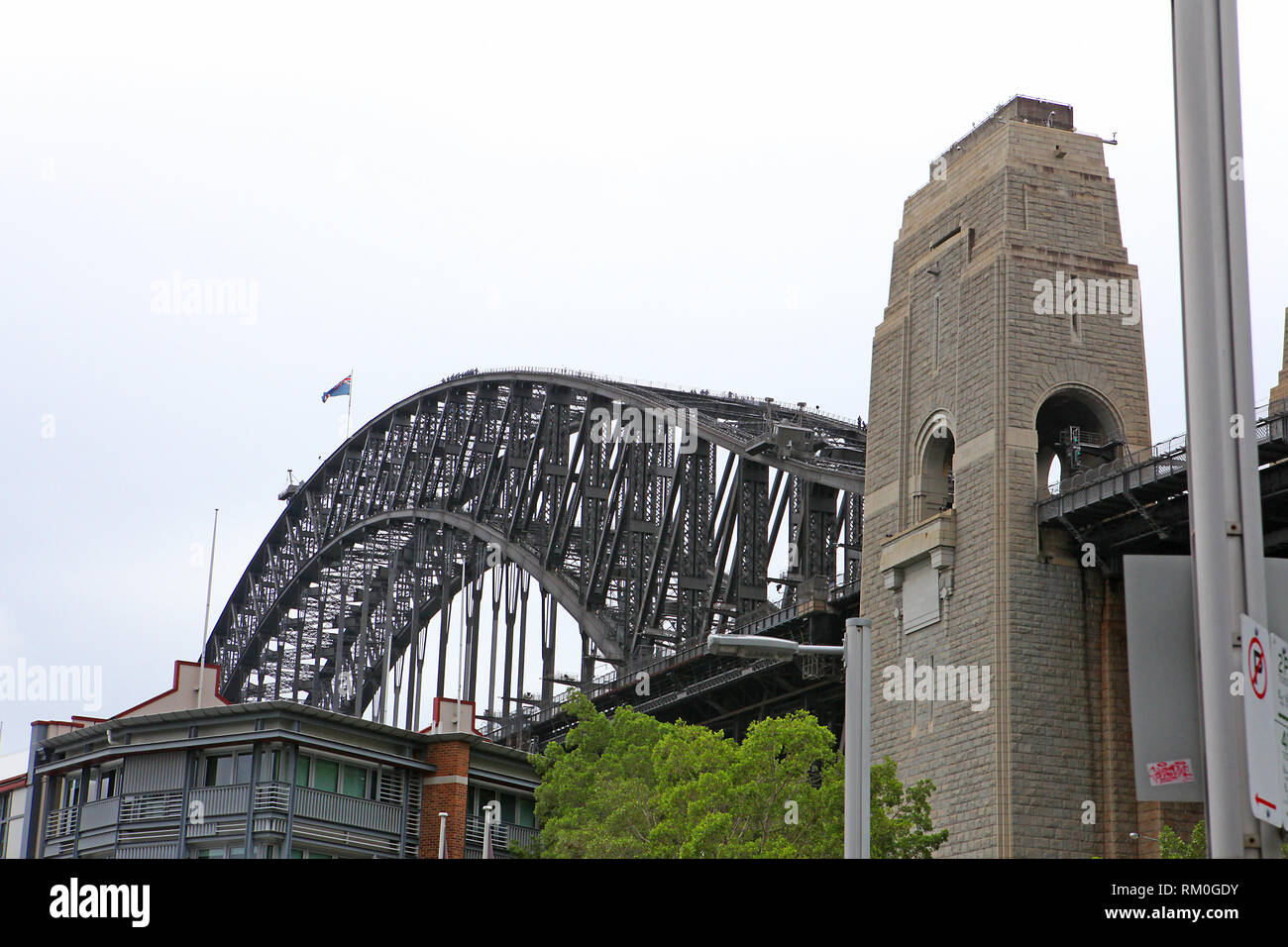 Visiter l'Australie. Les Scenic de l'Australie. Sydney Harbour Bridge Banque D'Images