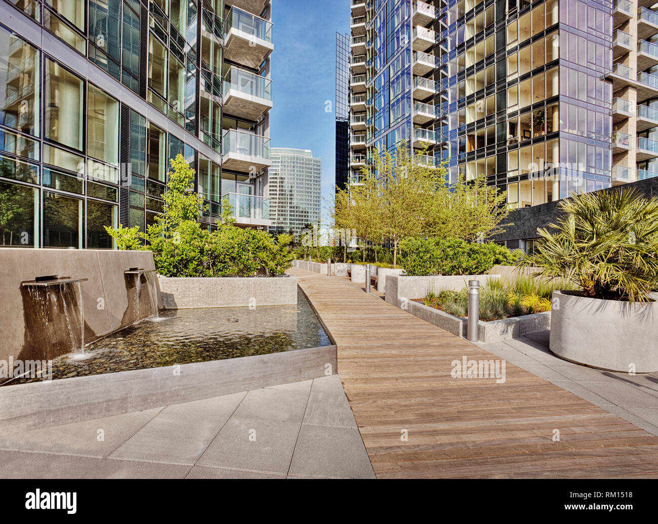 Les immeubles de grande hauteur Banque D'Images