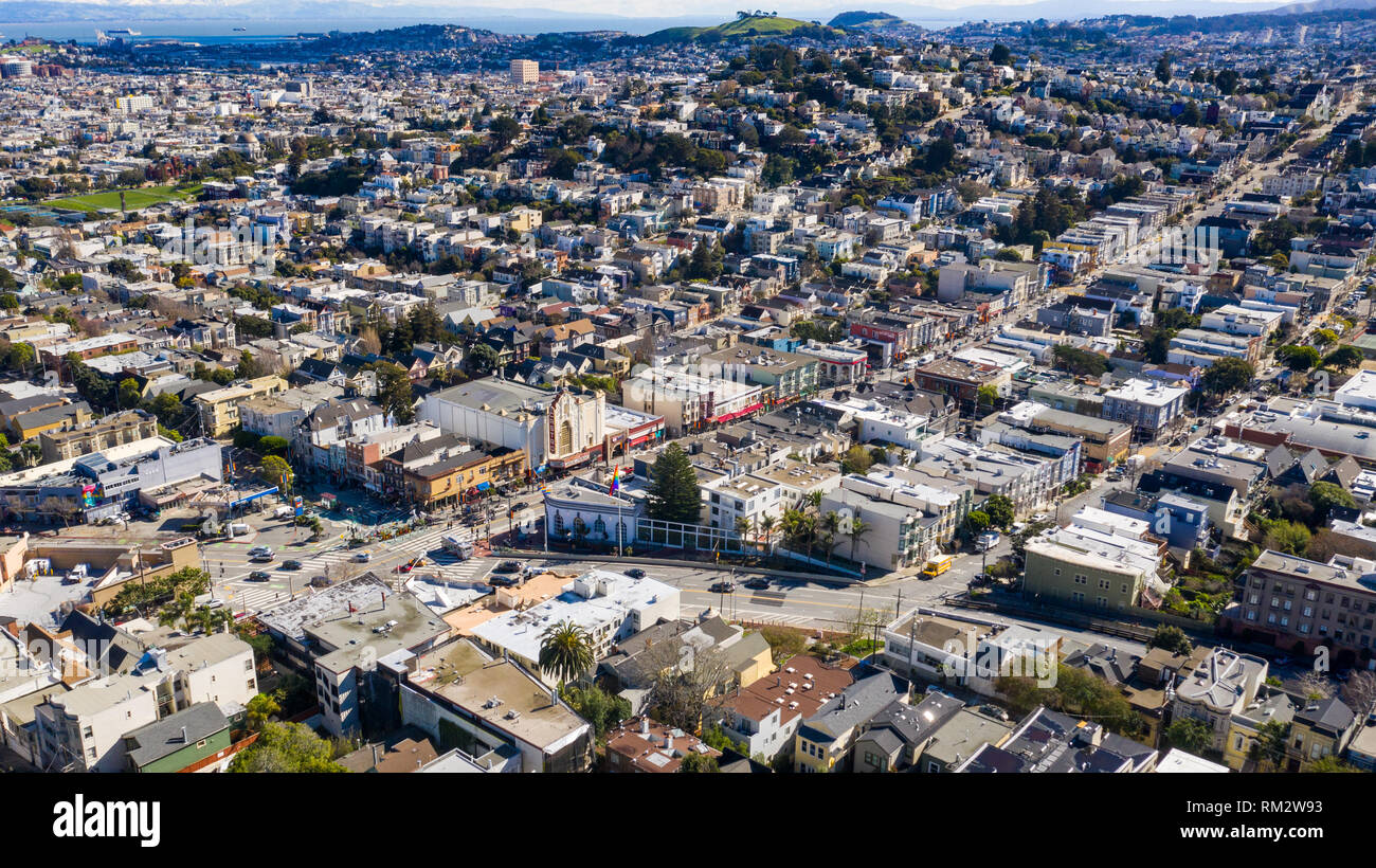Le Castro, San Francisco, CA, USA Banque D'Images