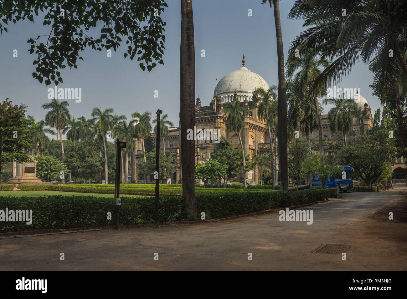La gare Chhatrapati Shivaji Maharaj Vastu Sangrahalaya, Fort, Mumbai, Maharashtra, Inde, Asie Banque D'Images