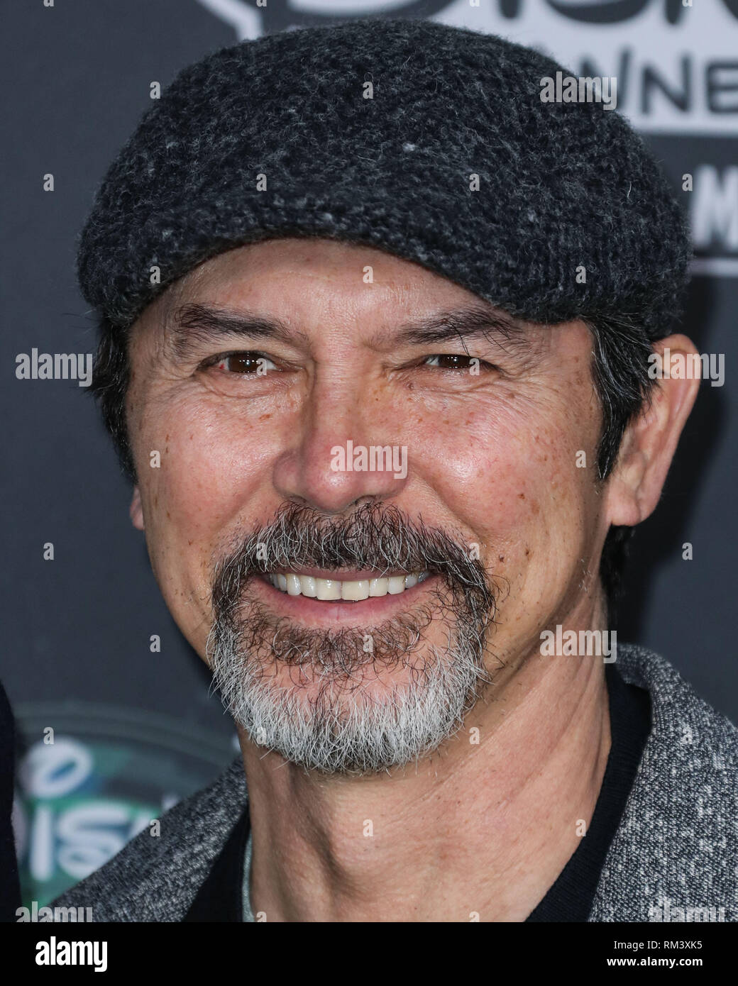 Los Angeles, North Hollywood, États-Unis. 12 Février, 2019. Los Angeles, North Hollywood, Los Angeles, CA, USA - Le 12 février : l'Acteur Lou Diamond Phillips arrive à la Los Angeles Première de Disney Channel's 'Kim Possible' tenue à l'Saban Centre des médias à l'Académie de la télévision le 12 février 2019 à North Hollywood, Los Angeles, Californie, États-Unis. (Photo par Xavier Collin/Image Press Office) Banque D'Images