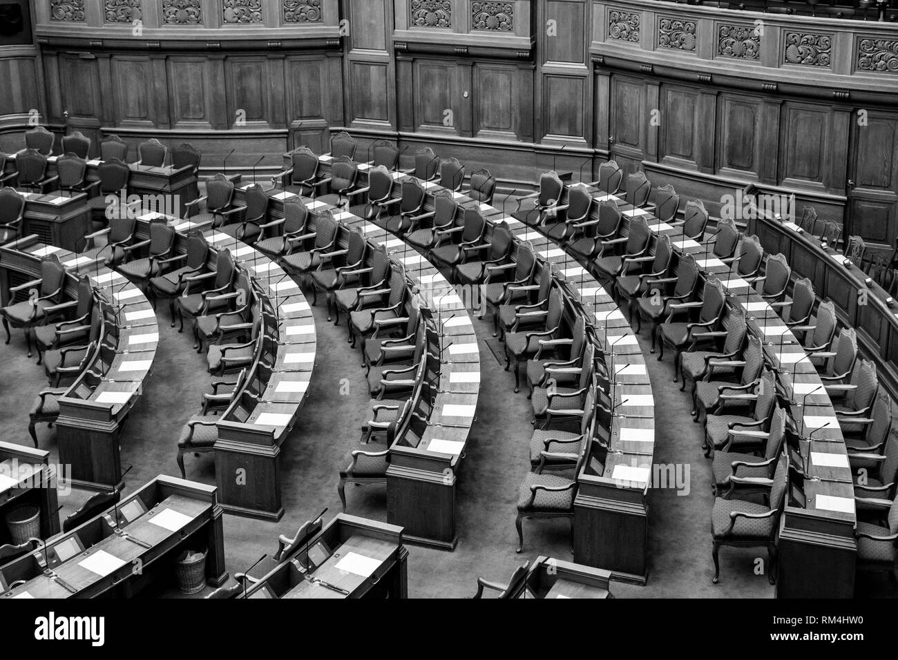 Le parlement danois à Copenhague, Danemark Banque D'Images