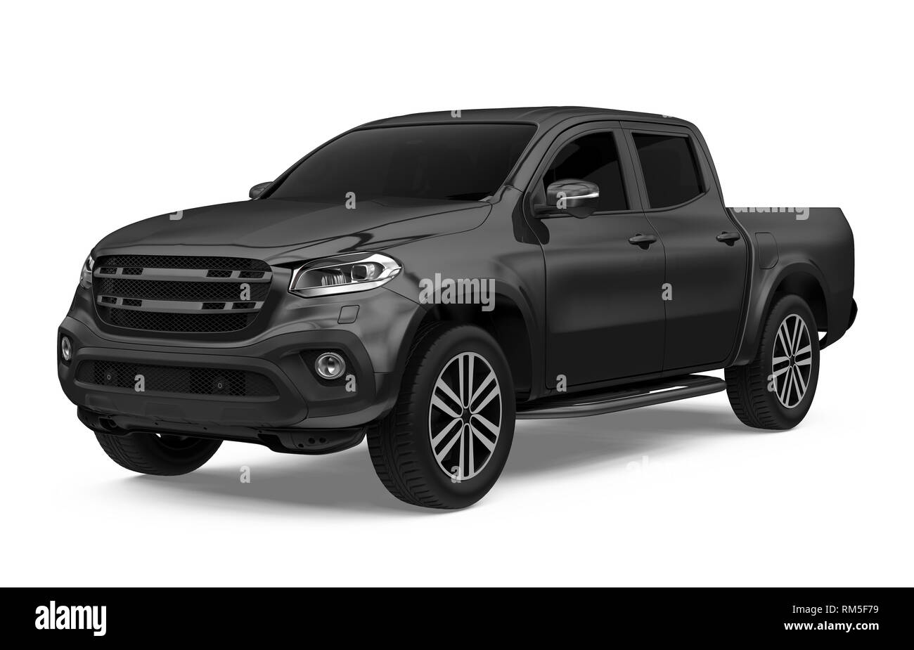 Pickup Truck Isolated Banque D'Images