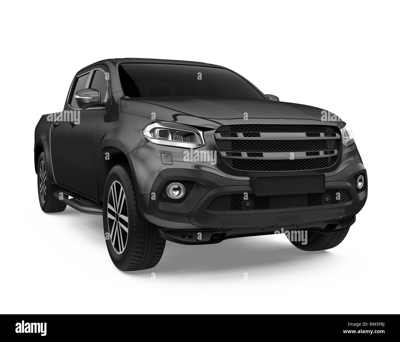 Pickup Truck Isolated Banque D'Images