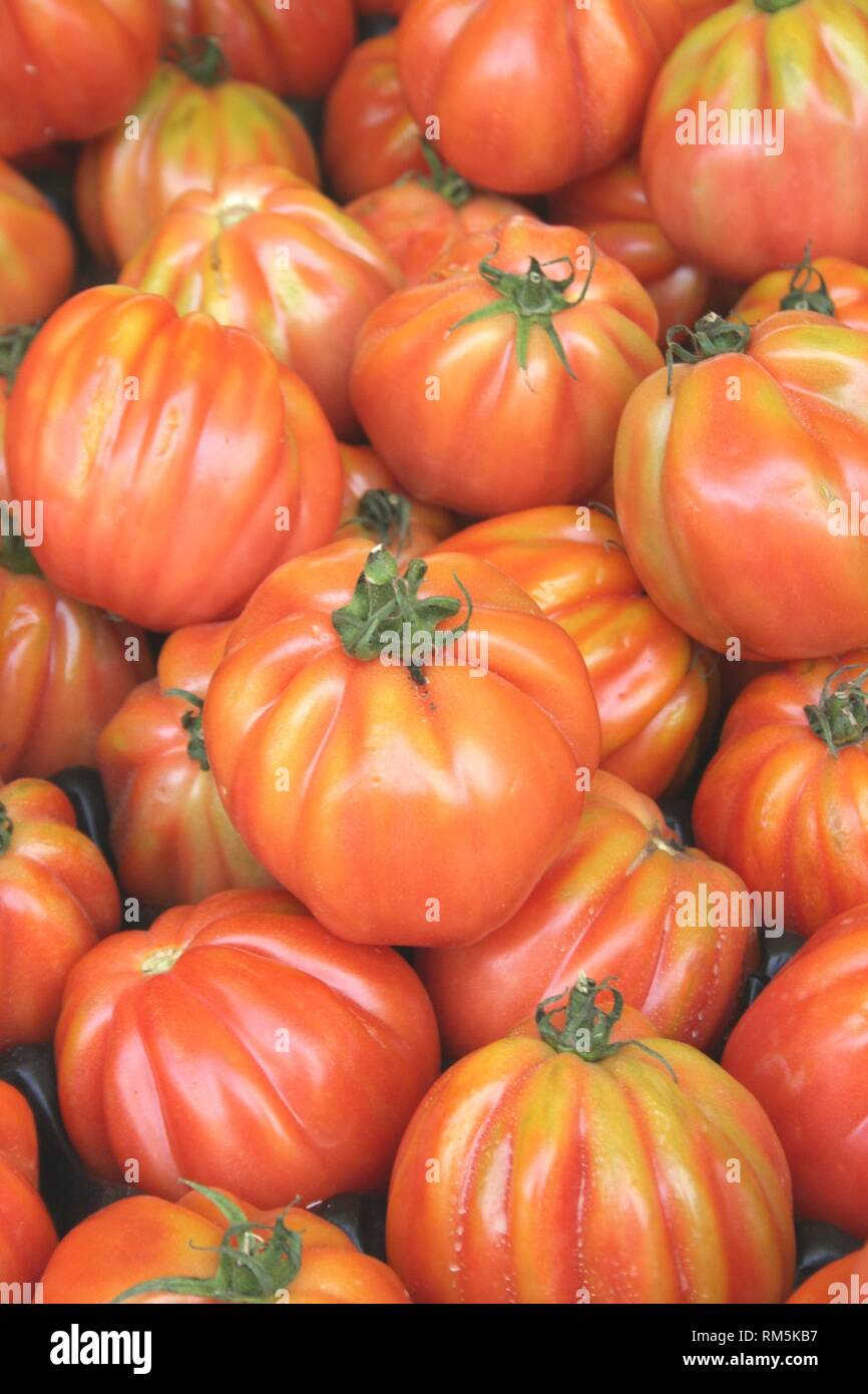 Tomates Beefsteak Banque D'Images