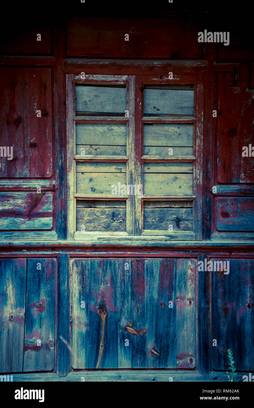 Maison abandonné Banque D'Images
