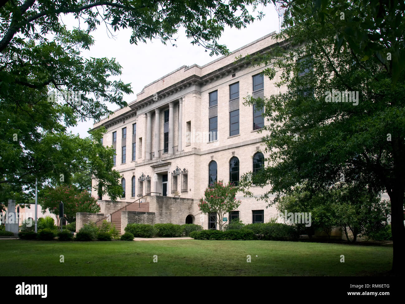 Burleson County Courthouse - Caldwell, New York Banque D'Images