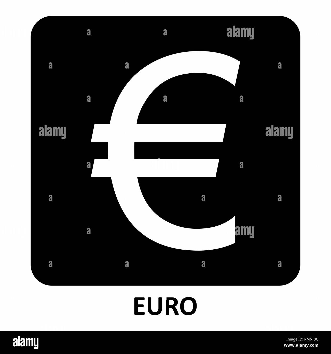 Symbole Euro illustration Illustration de Vecteur