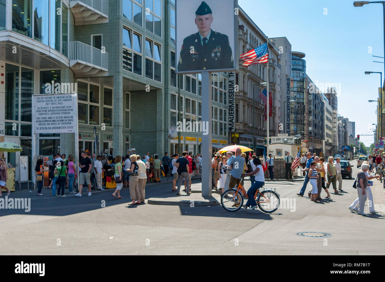 Scènes de rue de Berlin Banque D'Images