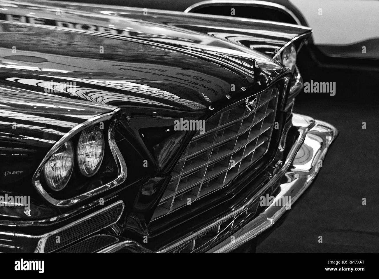 Photo Chrysler 300C,USA, année 1957, Classic Cars Banque D'Images