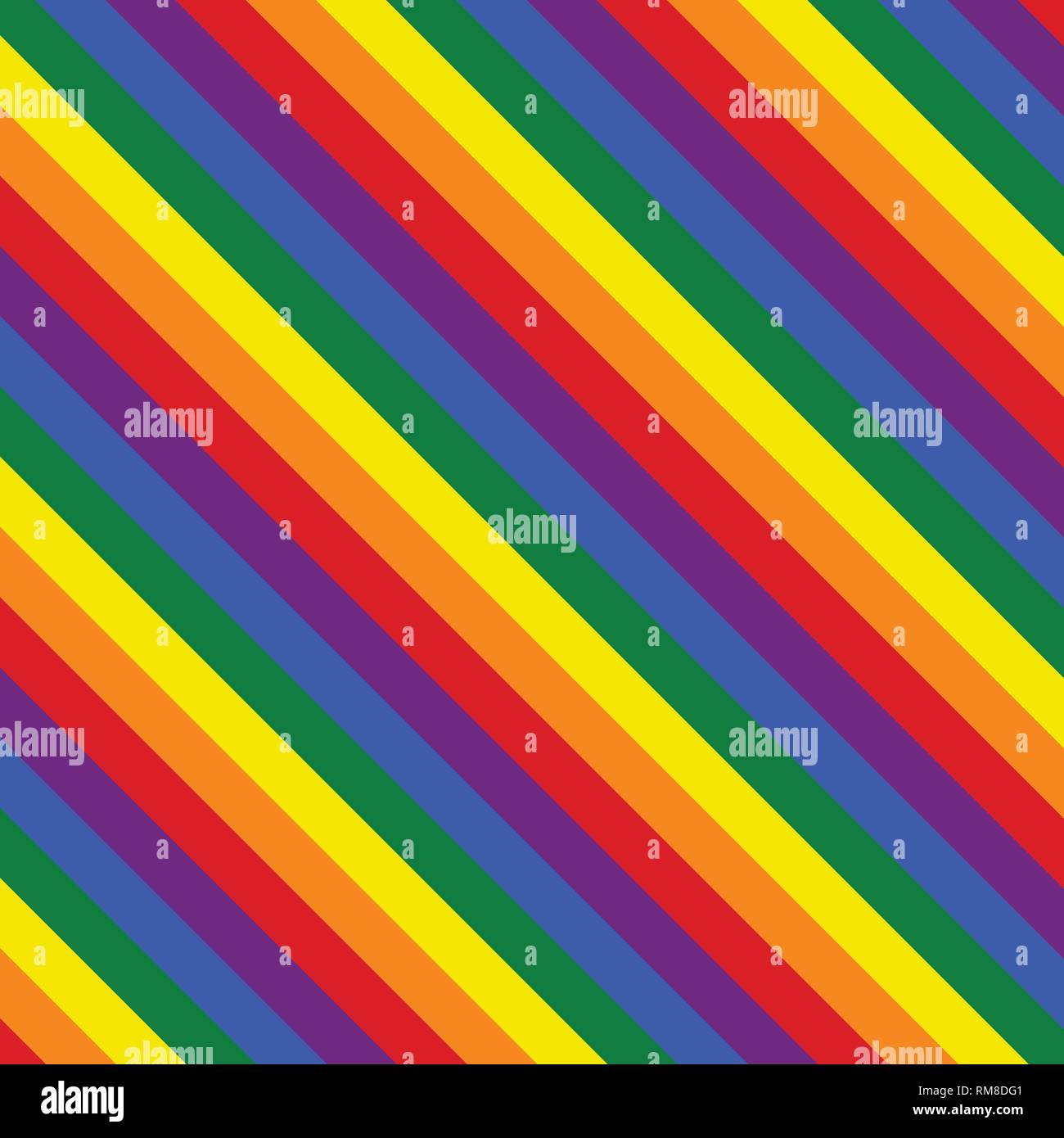 Rayures arc-en-ciel fond d'orgueil, l'arrière-plan, saint valentin, invitation, bannière motif style rétro, plate, vecteur de mouvement drapeau LGBT Illustration de Vecteur