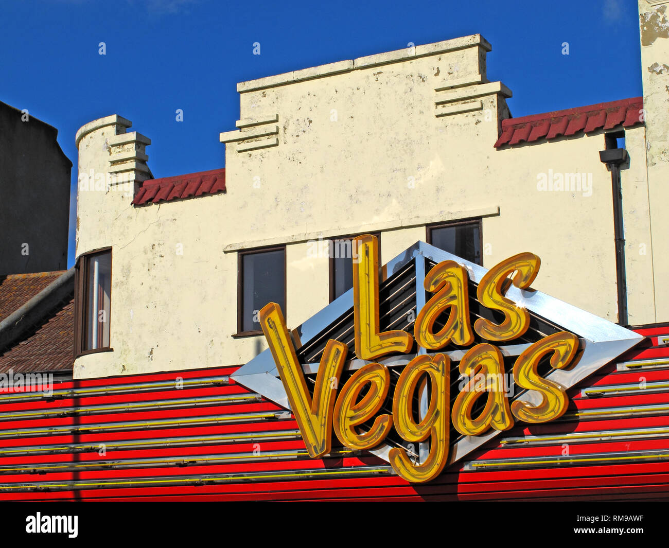 Las Vegas Grill, Southend, fruits de mer, 46 Marine Parade, Southend-on-Sea SS1 2EN Banque D'Images