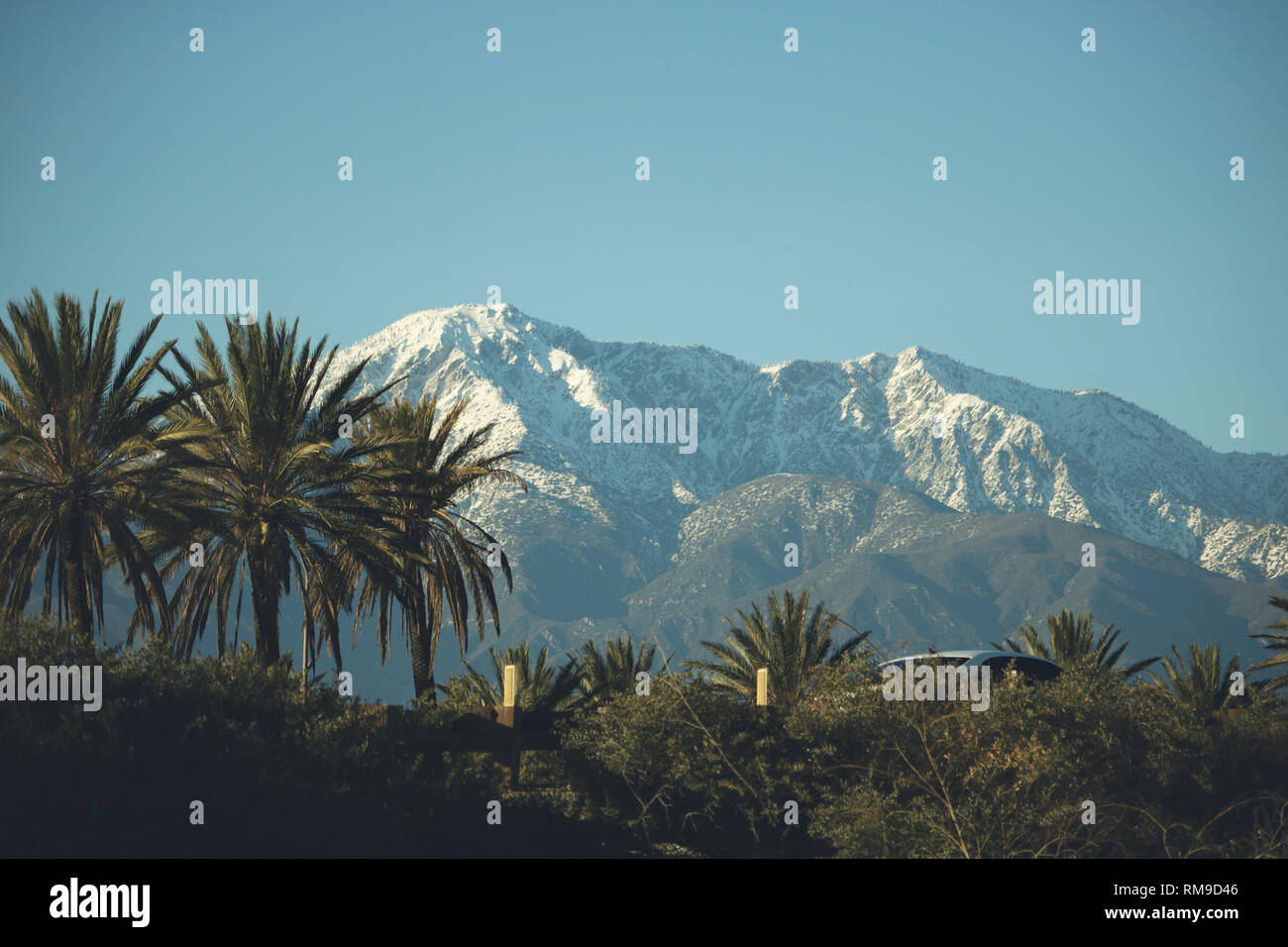 Montagnes de Californie de l'Ontario Banque D'Images