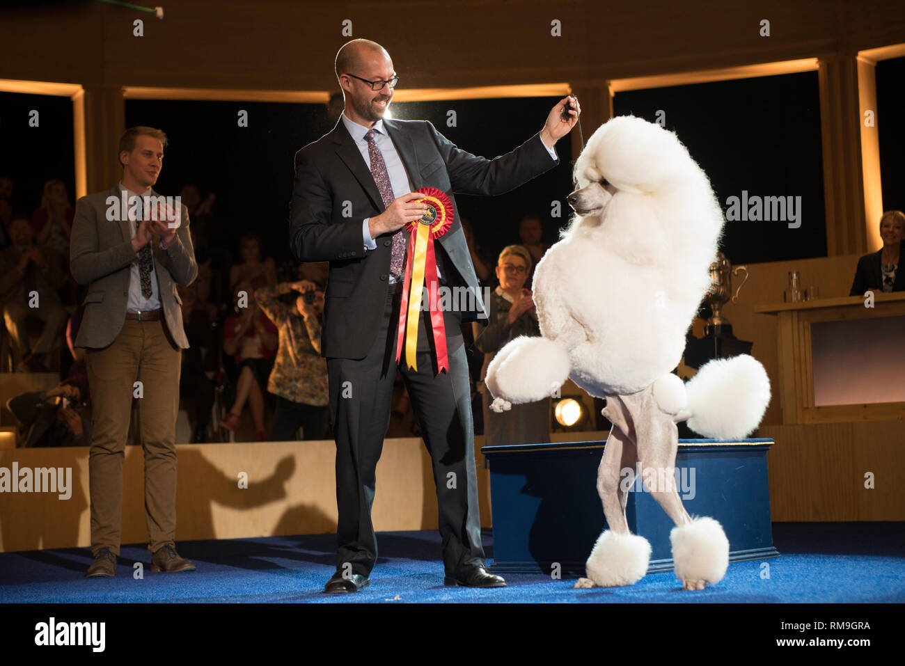 DATE DE SORTIE : Mai 18, 2018 TITRE : Chiens d'exposition STUDIO : Riverstone Photos Réalisateur : Raja Gosnell RÉSUMÉ : Max, un macho, solitaires Rottweiler chien policier est ordonnée d'aller undercover comme un chien d'exposition primped dans un prestigieux Dog Show, avec son partenaire humain, pour éviter un désastre de se produire. Avec : Arnett, Ludacris, Natasha Lyonne. (Crédit Image : © Photos Riverstone/Divertissement Photos) Banque D'Images