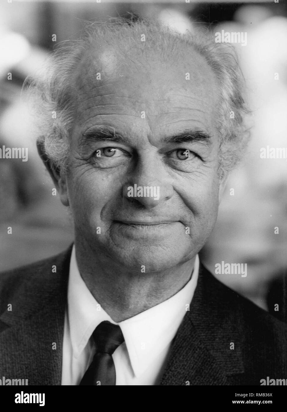 Linus Carl Pauling, Prix Nobel de chimie (1954) et la paix (1962). La photo a été prise à la réunion du Prix Nobel, Lindau. Banque D'Images