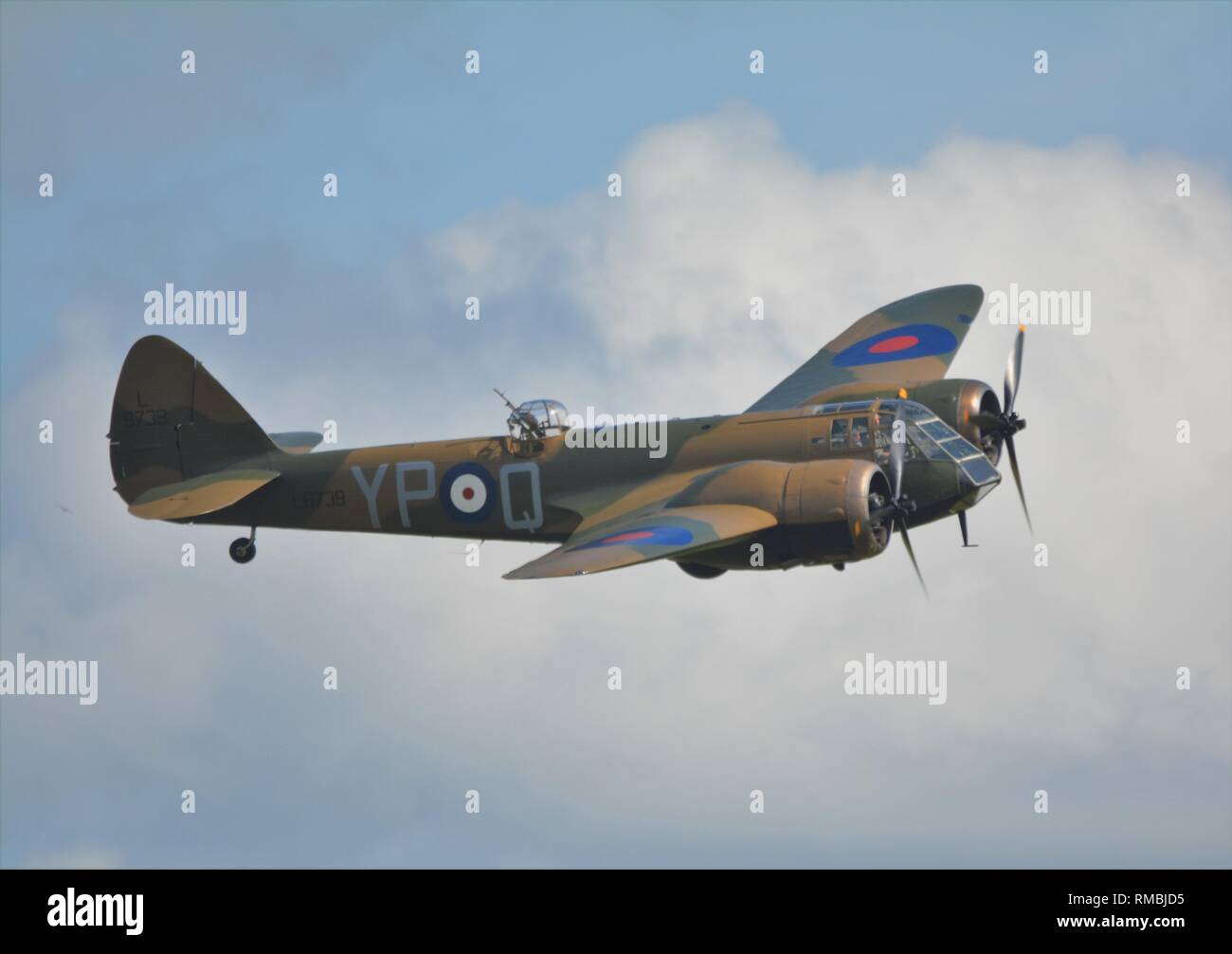 Bristol Blenhem world war 2 twin engine bomber Banque D'Images