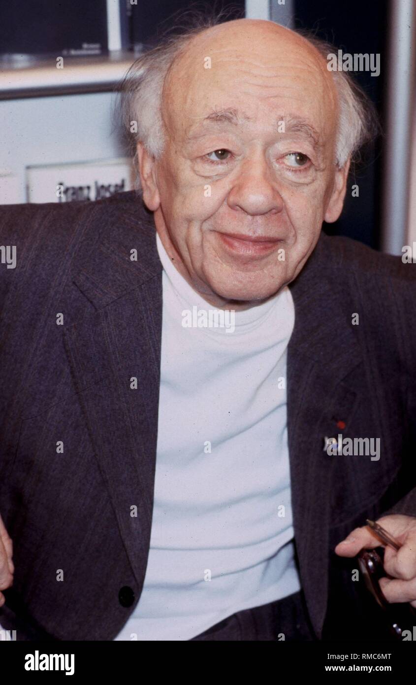 Eugène ionesco 1994 Banque de photographies