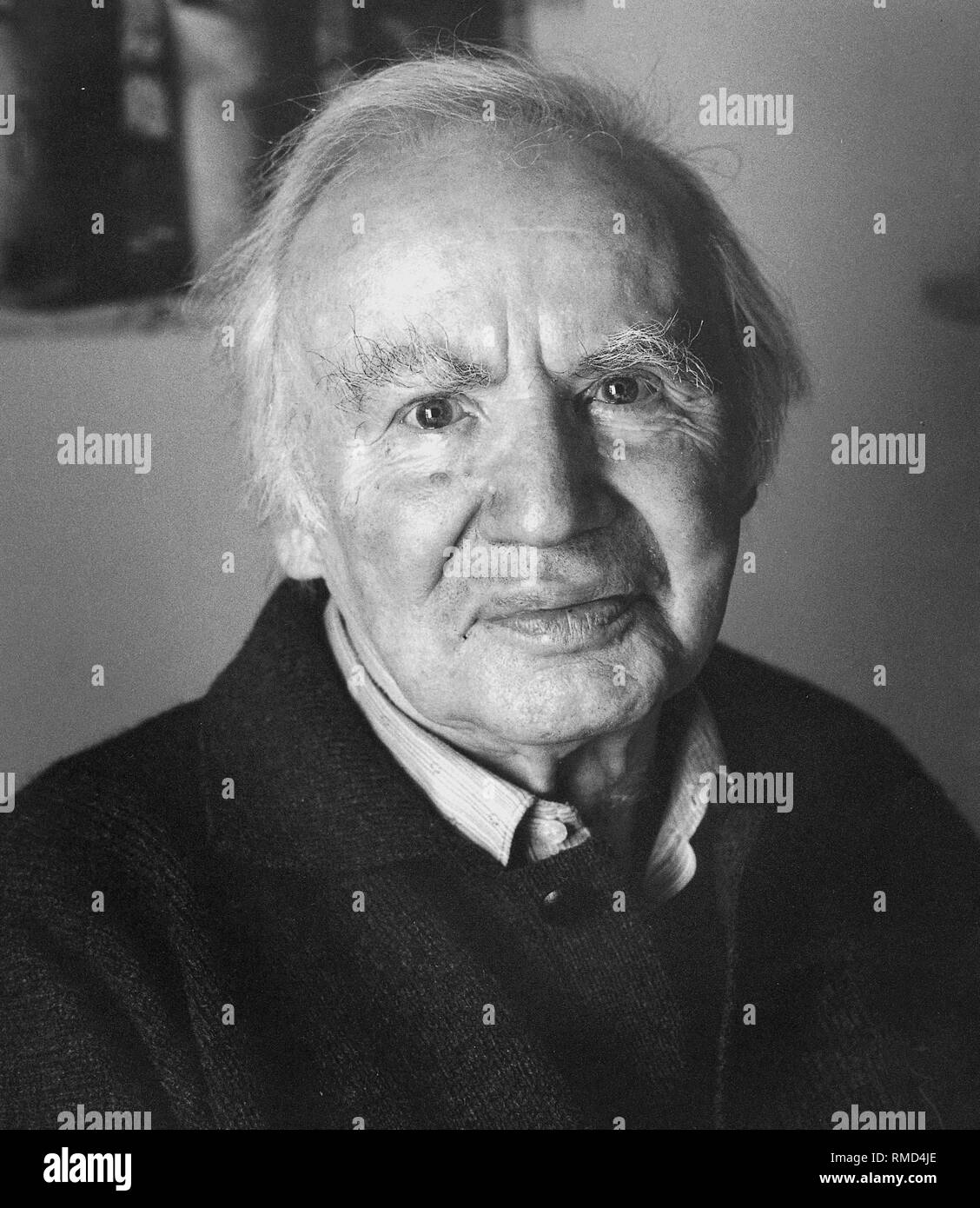 Robert Jungk (1913-1994), l'avenir de l'Autriche et la paix chercheur, journaliste et auteur. Banque D'Images