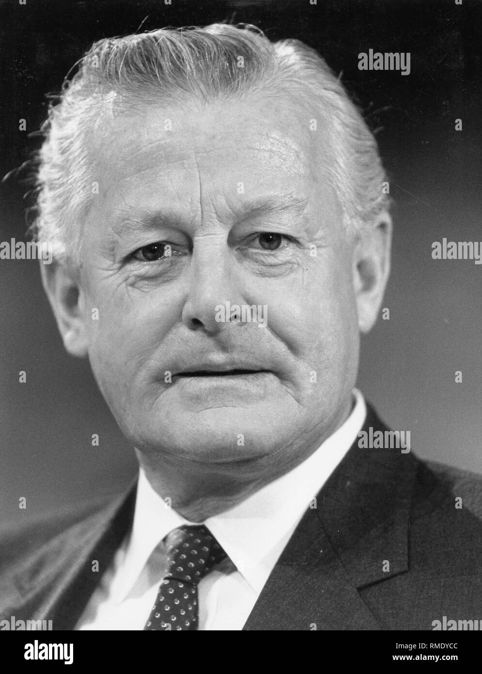 Max Streibl, Ministre Président. Banque D'Images