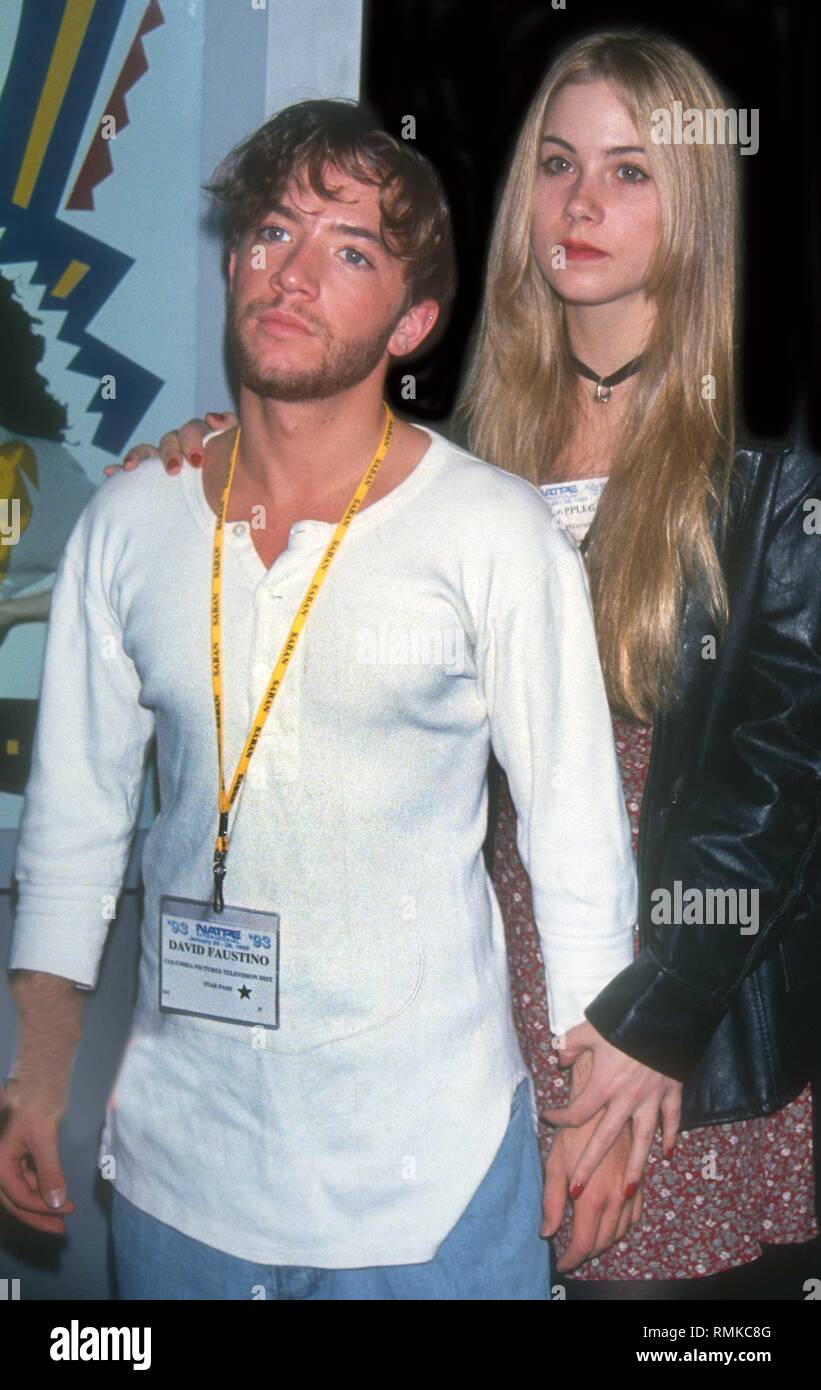 Christina Applegate et David Faustino 1993 Photo de John Barrett/PHOTOlink Banque D'Images