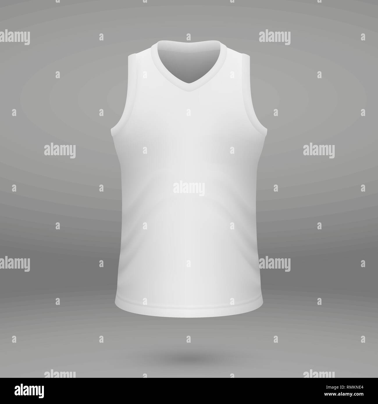 Shirt modèle pour basketball maillot. Vector illustration Illustration de Vecteur