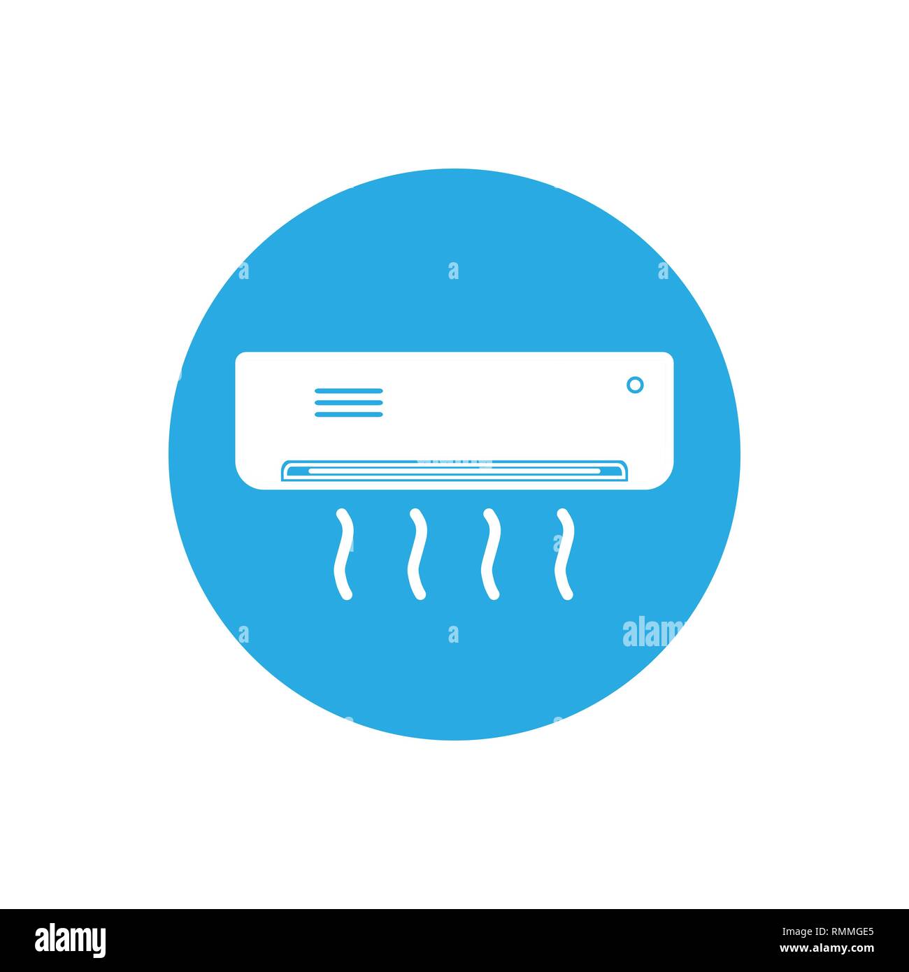 Vector illustration design plat, air conditionné Illustration de Vecteur