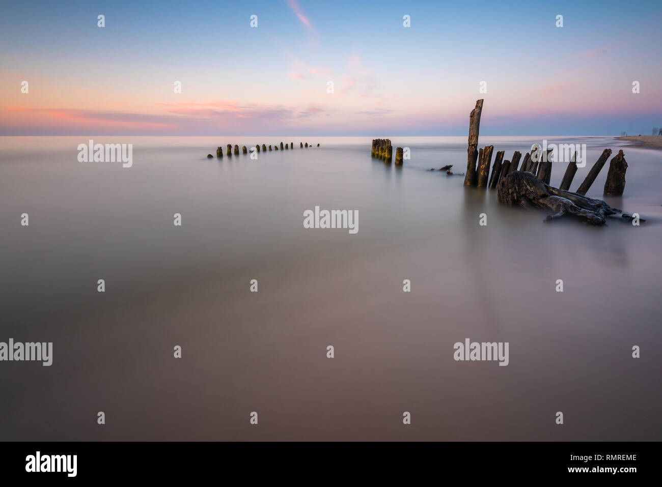 Stakes Breakwater Photos Stakes Breakwater Images Alamy