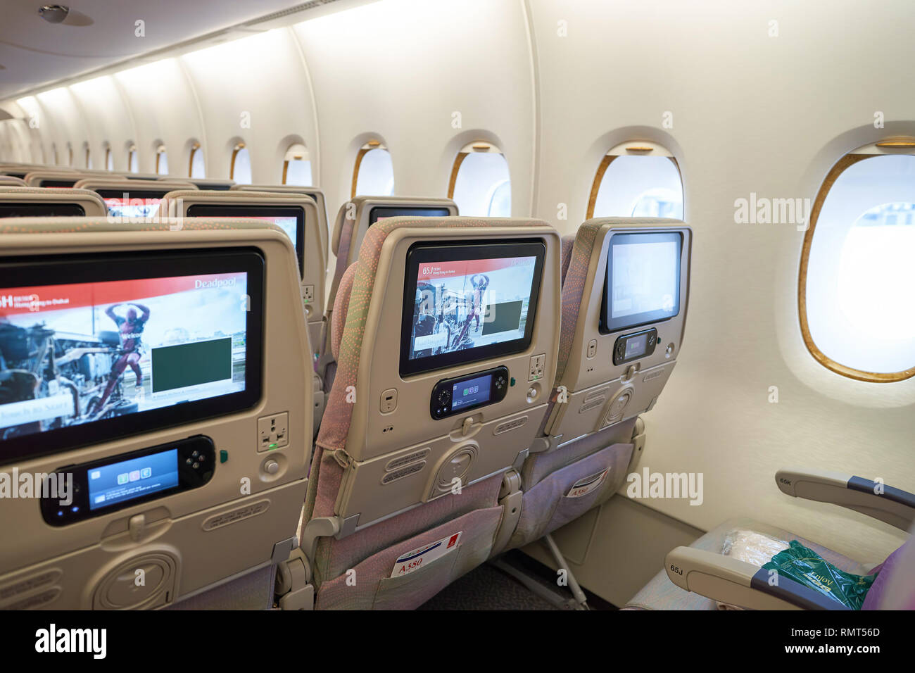 HONG KONG 12 MAI 2016 L int rieur De Emirates Airbus A380 L Airbus HONG KONG 12 MAI 2016 L int rieur De Emirates Airbus A380 L Airbus