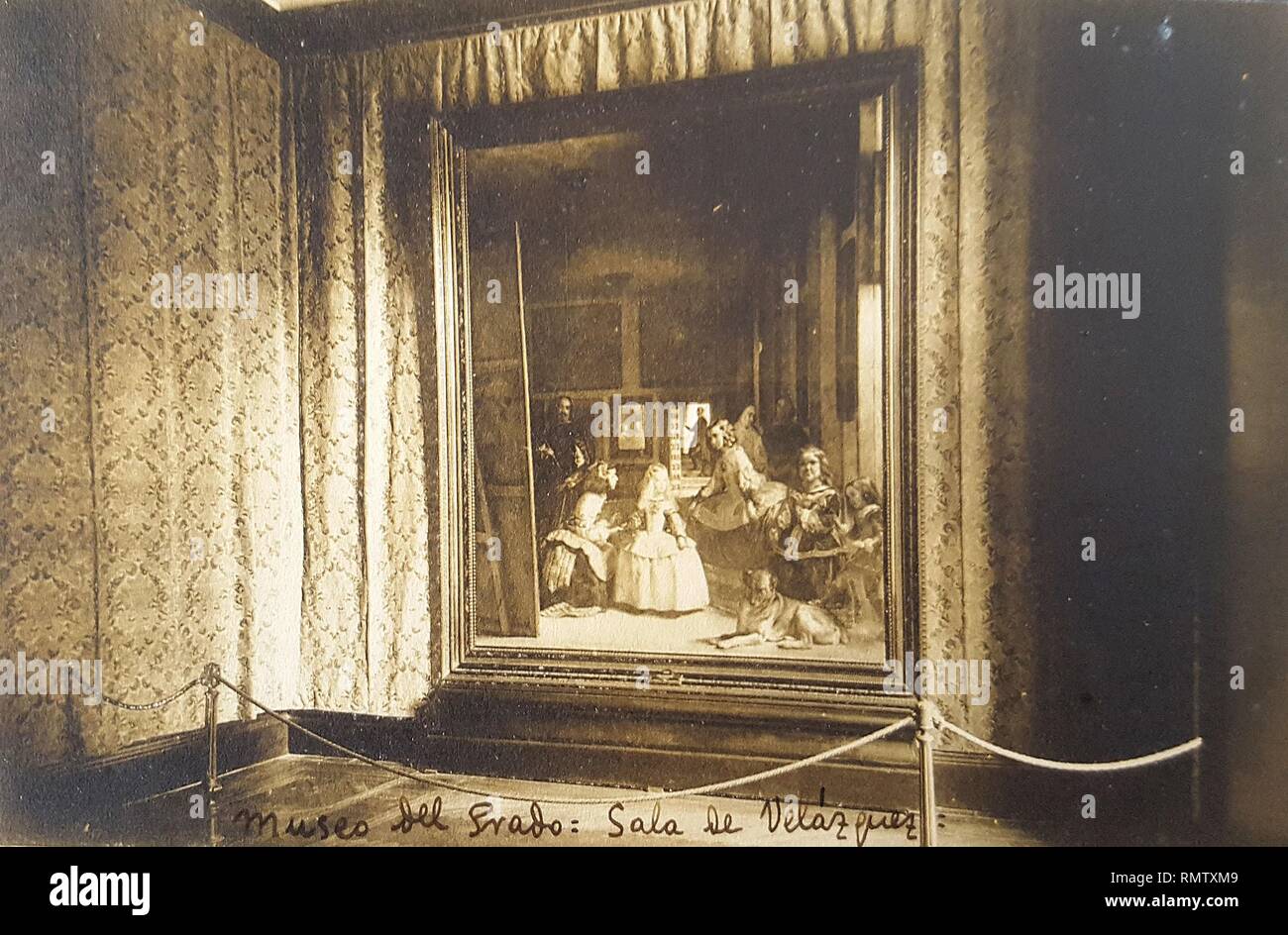Madrid. Museo del Prado. Sala de Las Meninas. Banque D'Images