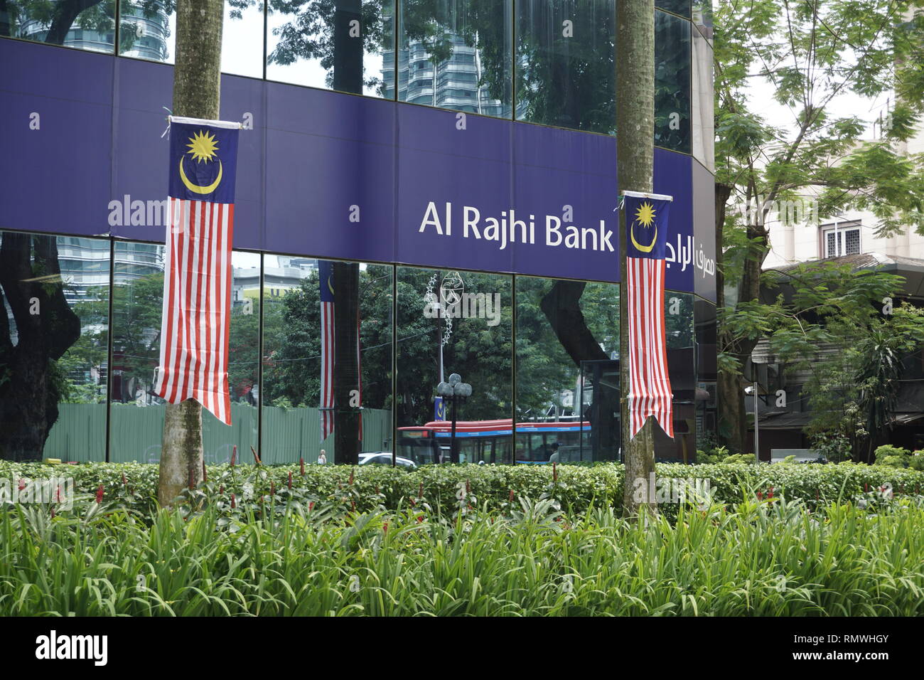 Al-Rajhi, Saoudite Banque mondiale à Kuala Lumpur, Malaisie Banque D'Images