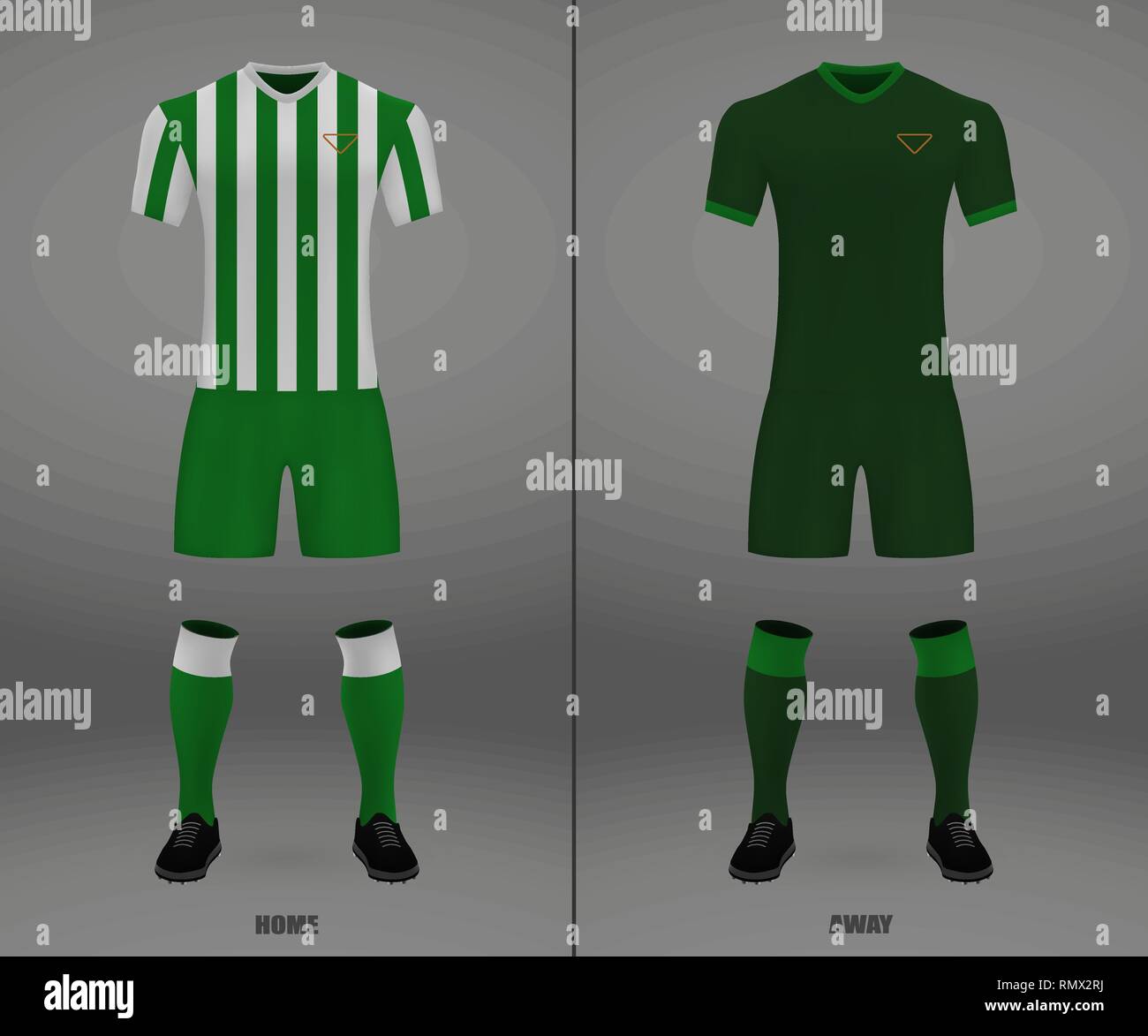 Kit de football Real Betis 2018-2019, modèle de chemise pour le soccer  jersey. Vector illustration Image Vectorielle Stock - Alamy