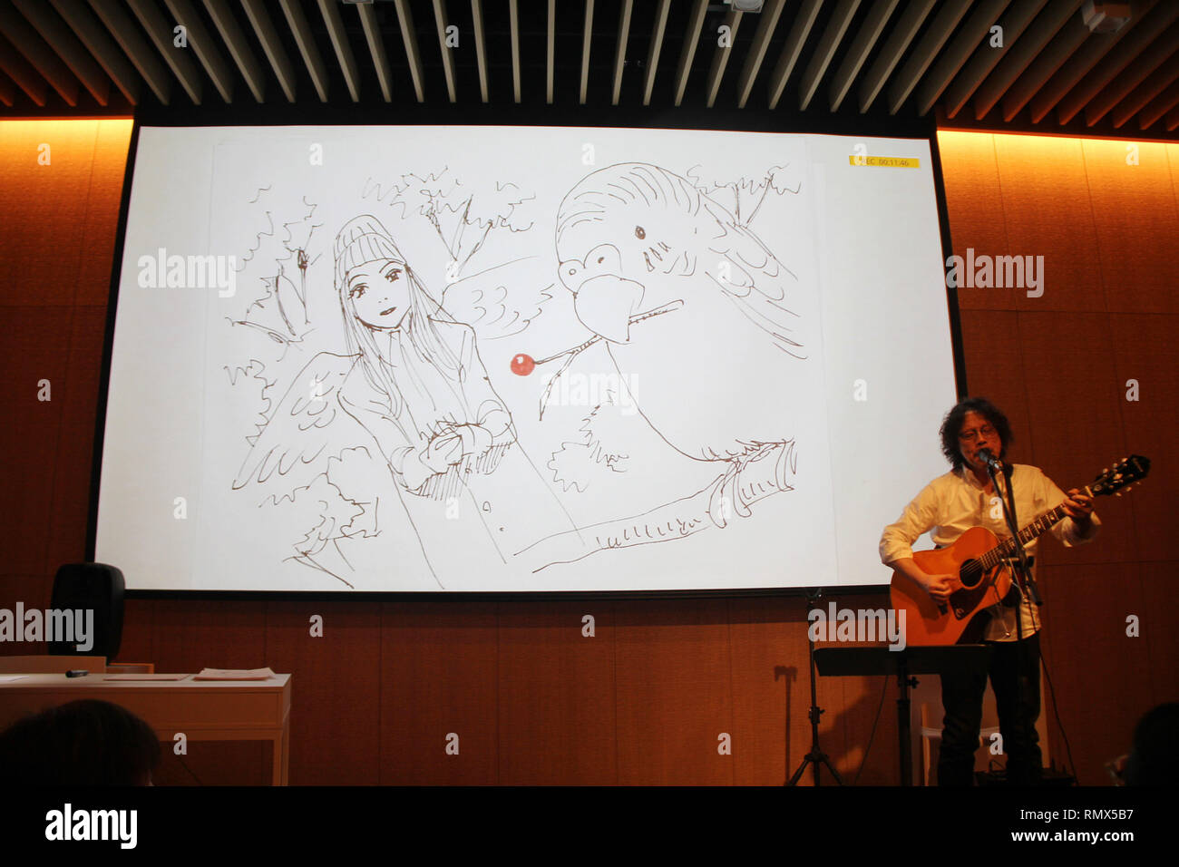 Naoki Urasawa 01/22/2019 'C'est Manga - l'Art de Naoki Urasawa' une séance tenue au Japon House Los Angeles à Los Angeles, CA Photo par Izumi Hasegawa / HollywoodNewsWire.co Banque D'Images