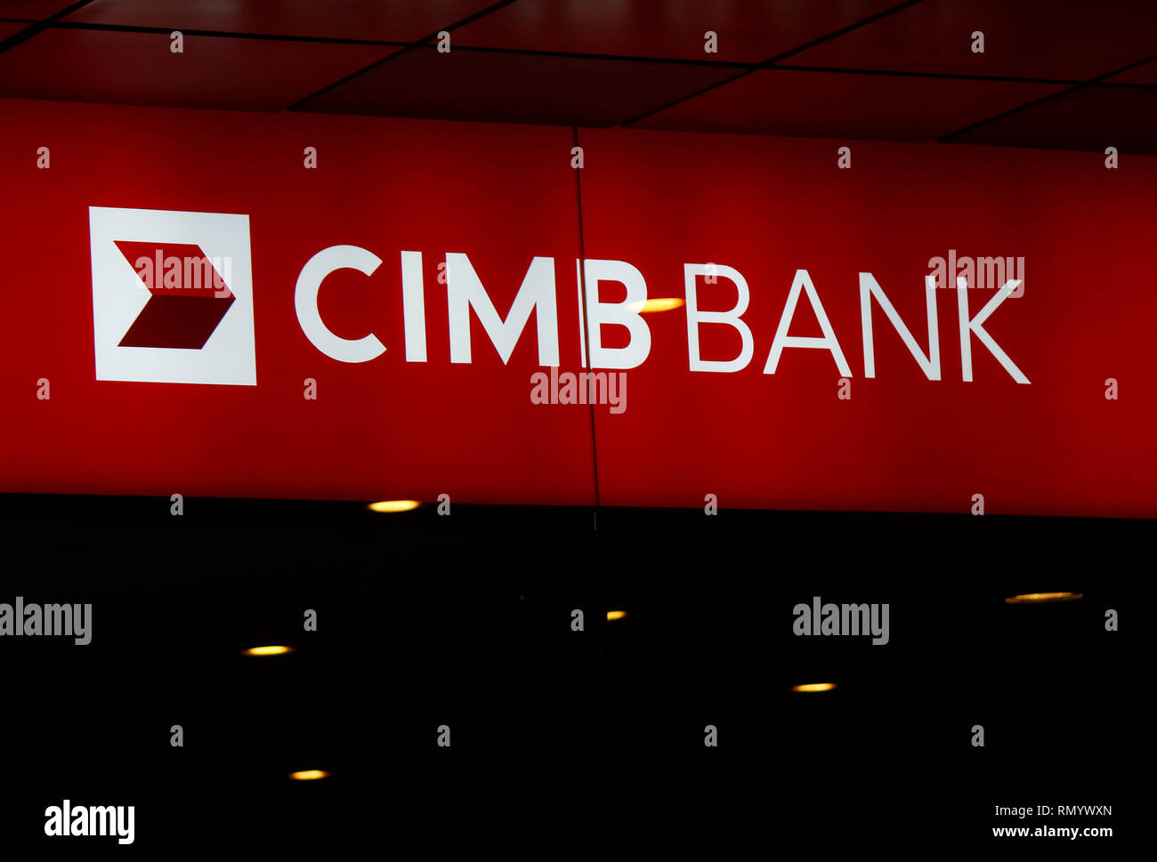 Logo das der Marke 'Companies', Singapur . Banque D'Images