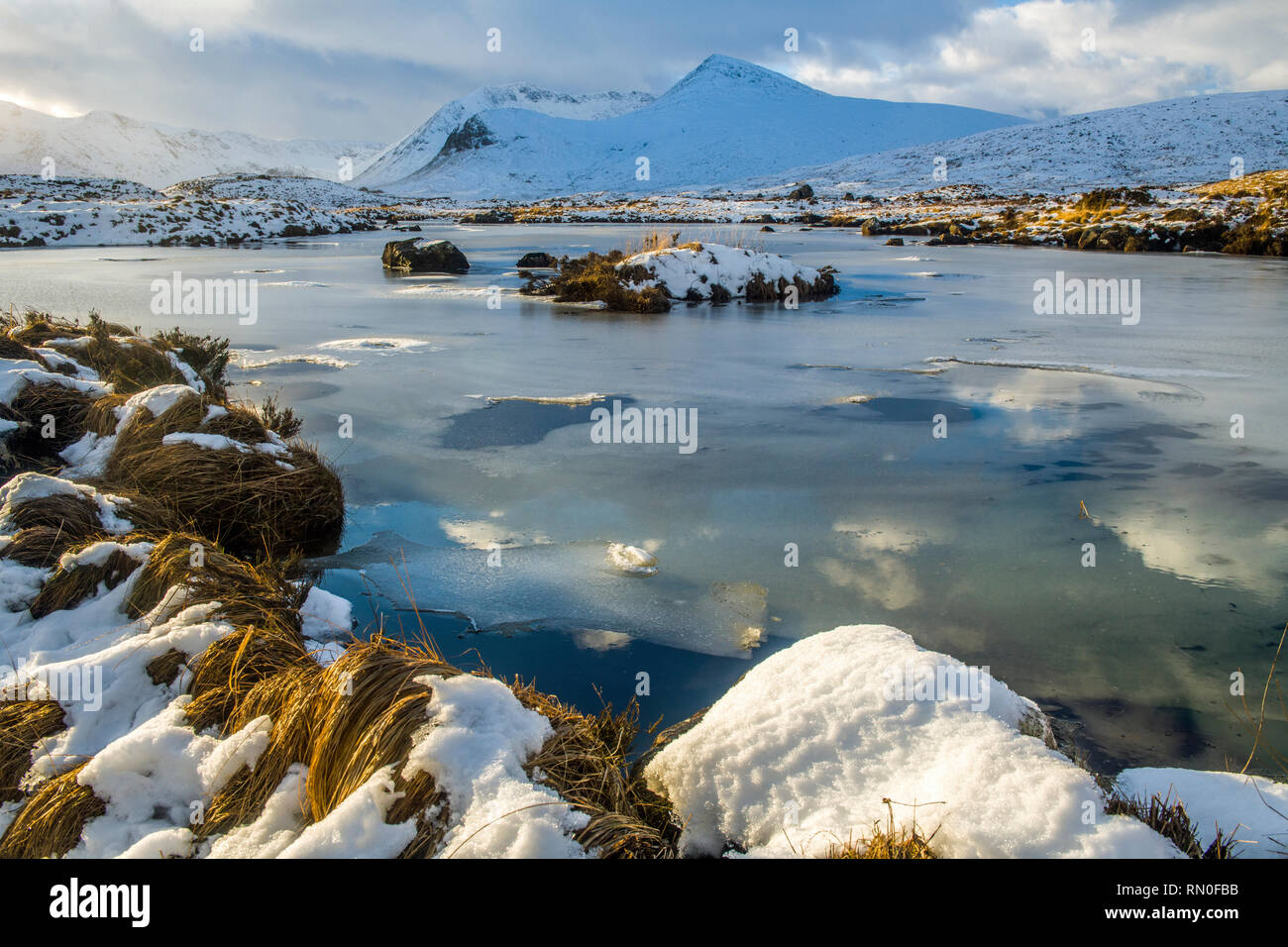Rannoch Moor North West Highlands d'Ecosse Banque D'Images