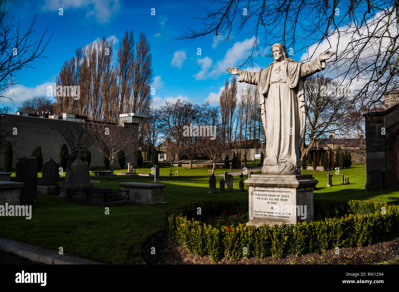 La concession de terrain des dirigeants de l'augmentation de 1916. Arbour Hill, Dublin, Irlande. Banque D'Images