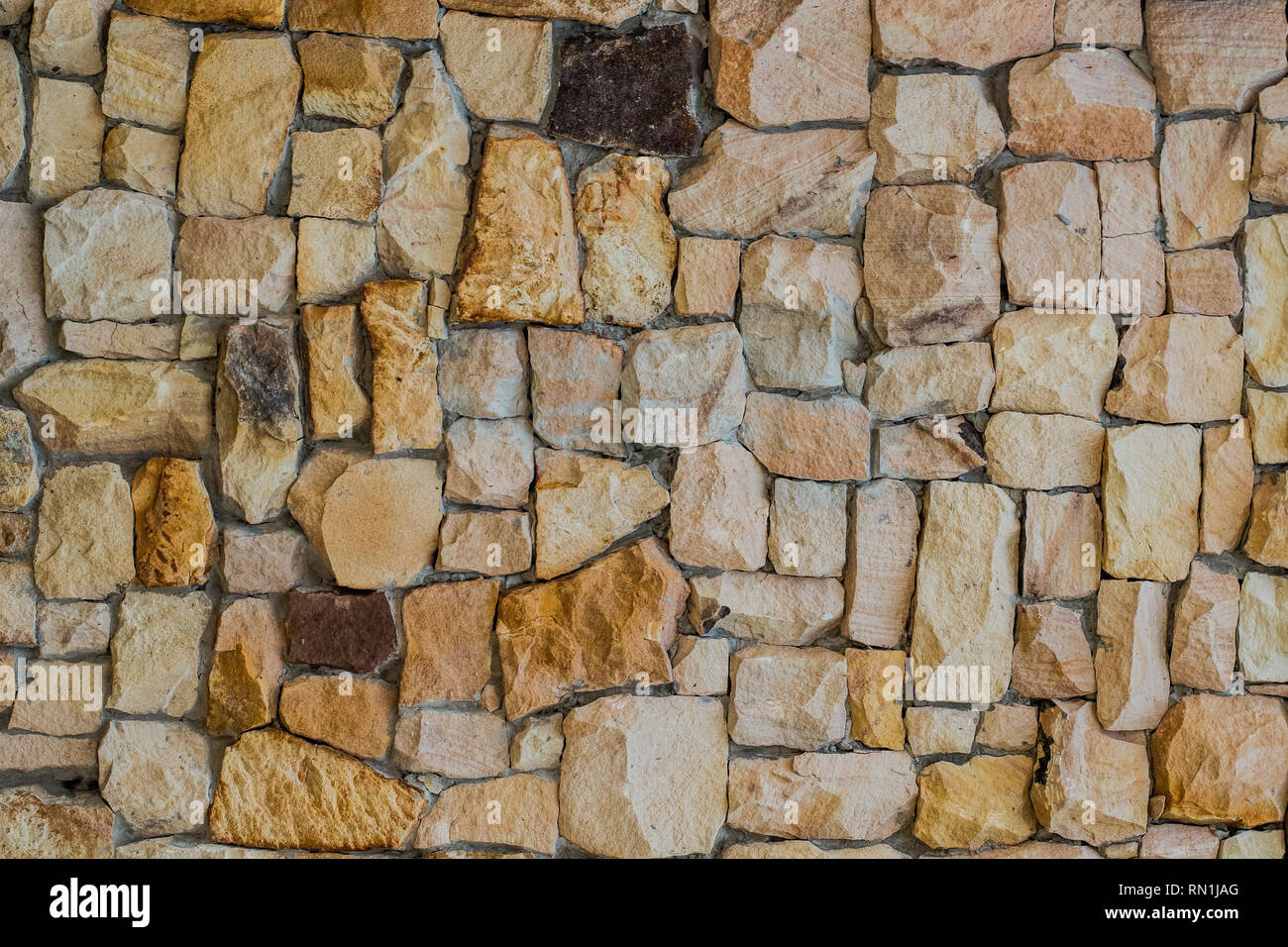 Mur de pierre texture background ,mur de texture naturelle de grès décoratifs, toile design Banque D'Images