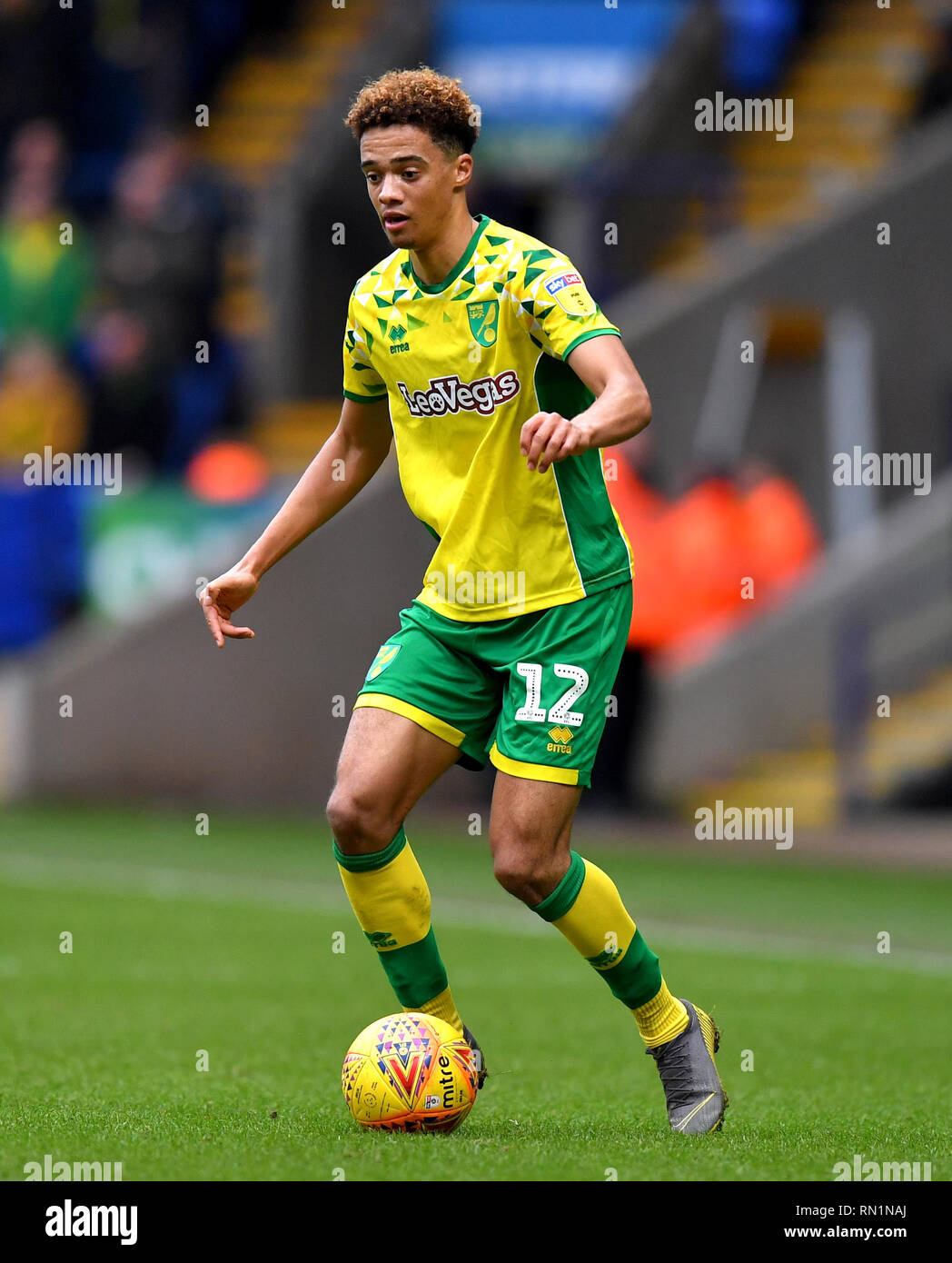 La ville de Norwich Jamal Lewis pendant le ciel parier match de championnat à l'Université de Bolton Stadium. Banque D'Images