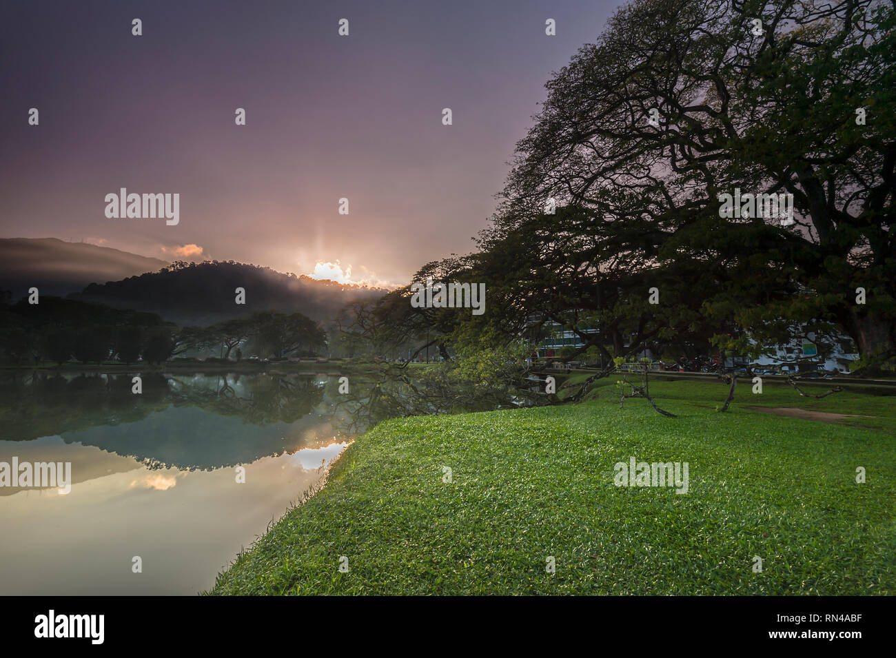 Patrimoine Taiping Lake Garden Banque D'Images