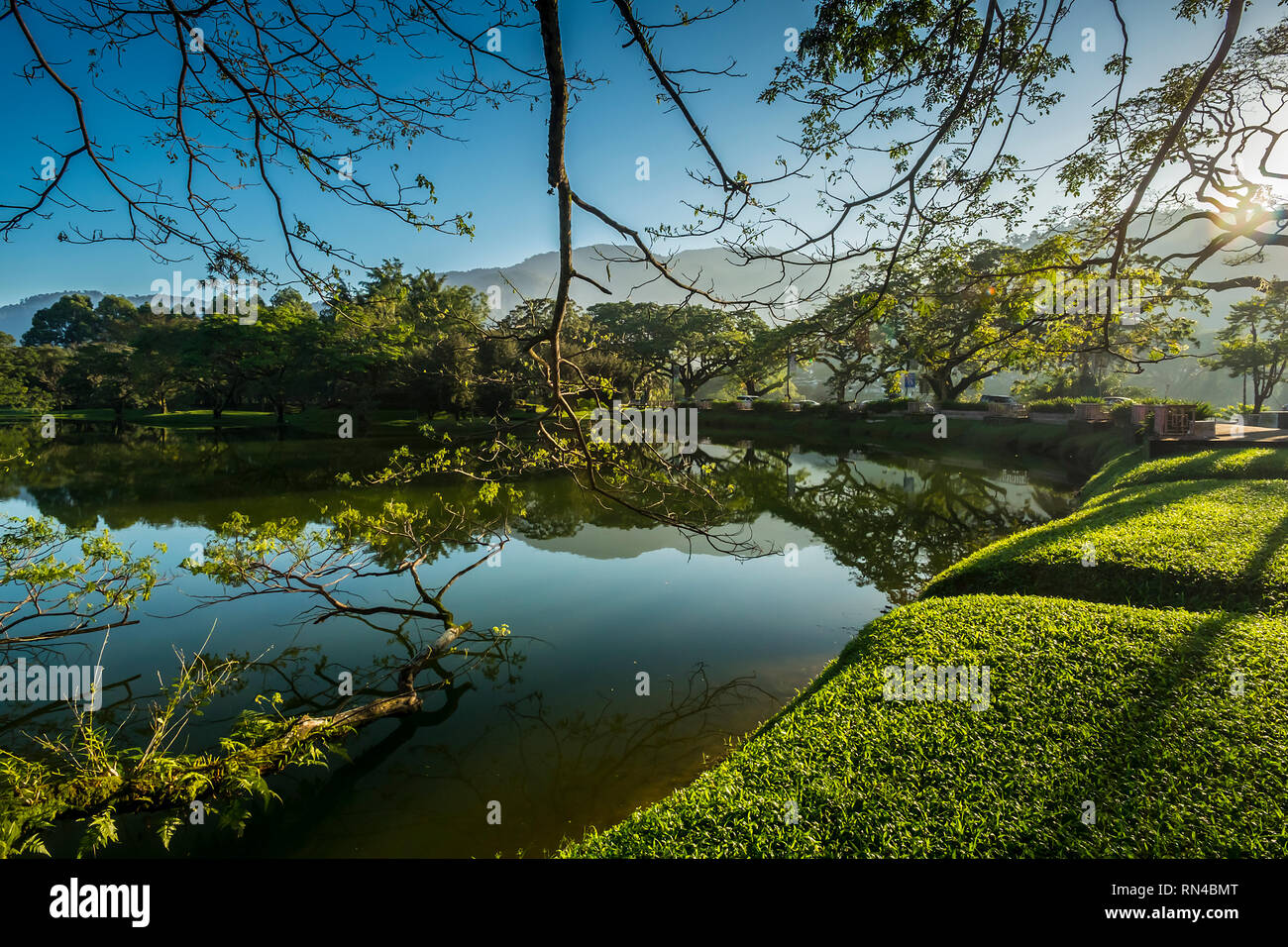 Patrimoine Taiping Lake Garden Banque D'Images