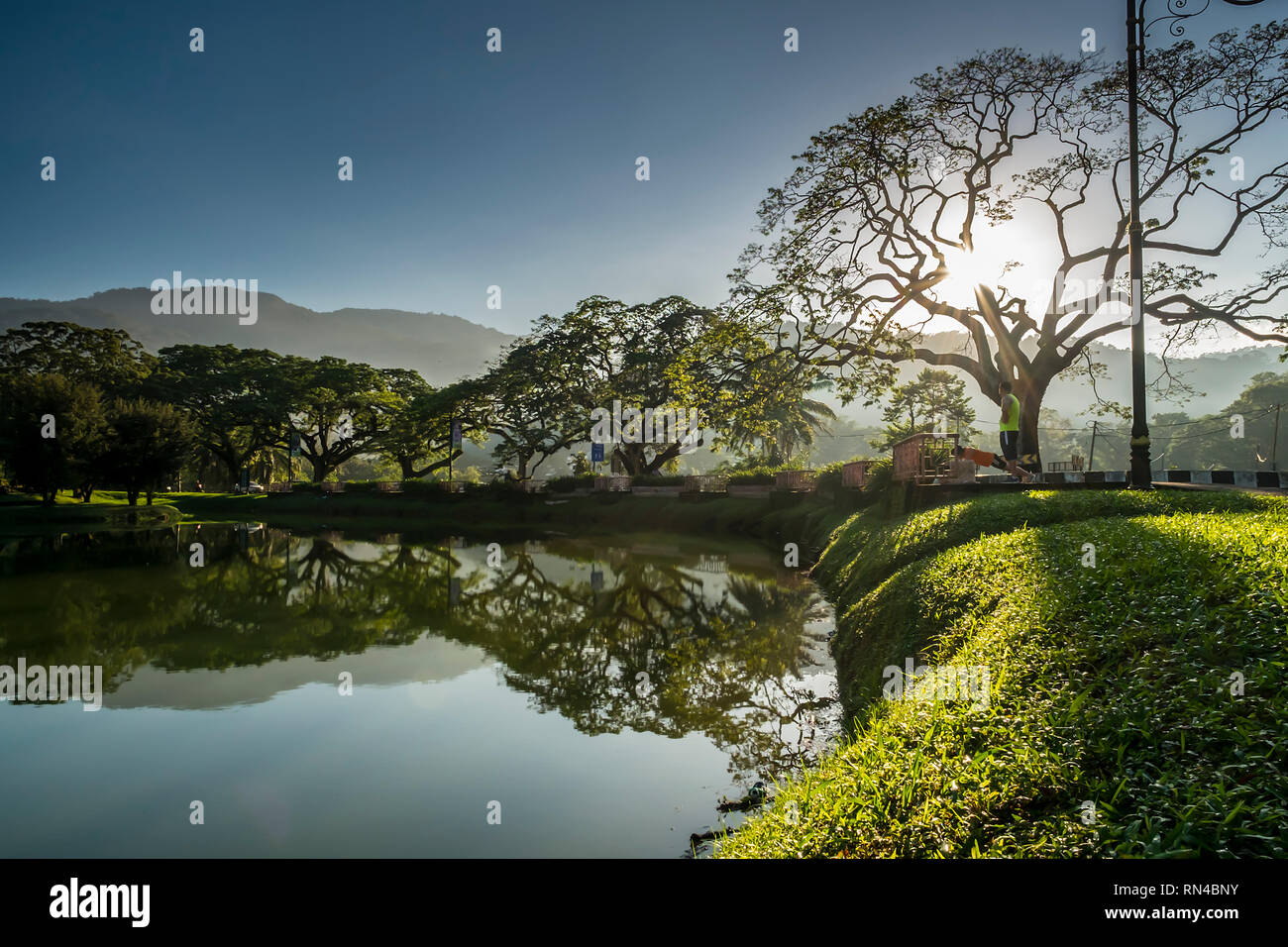 Patrimoine Taiping Lake Garden Banque D'Images