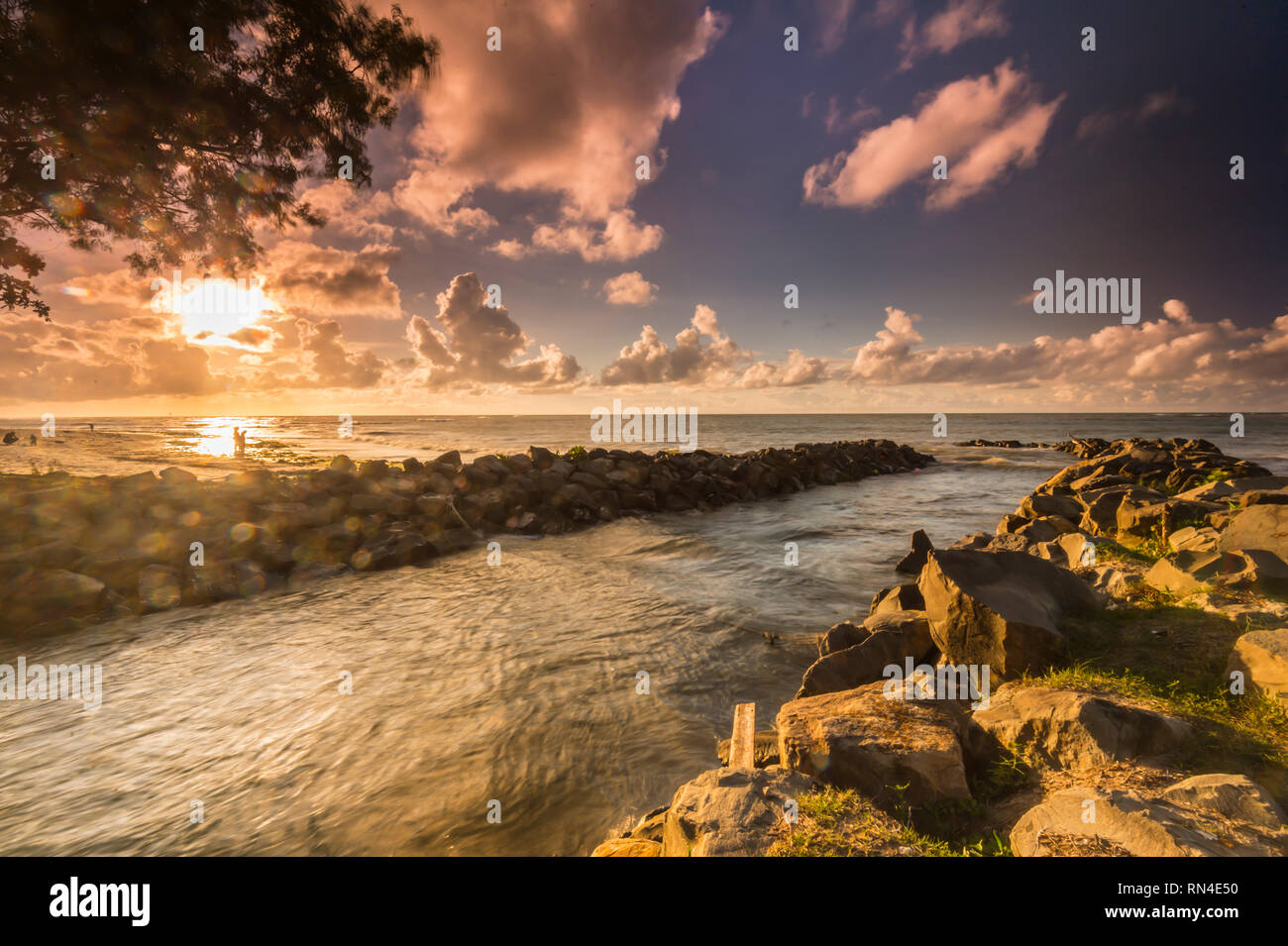 L'île de Labuan, Malaisie Banque D'Images