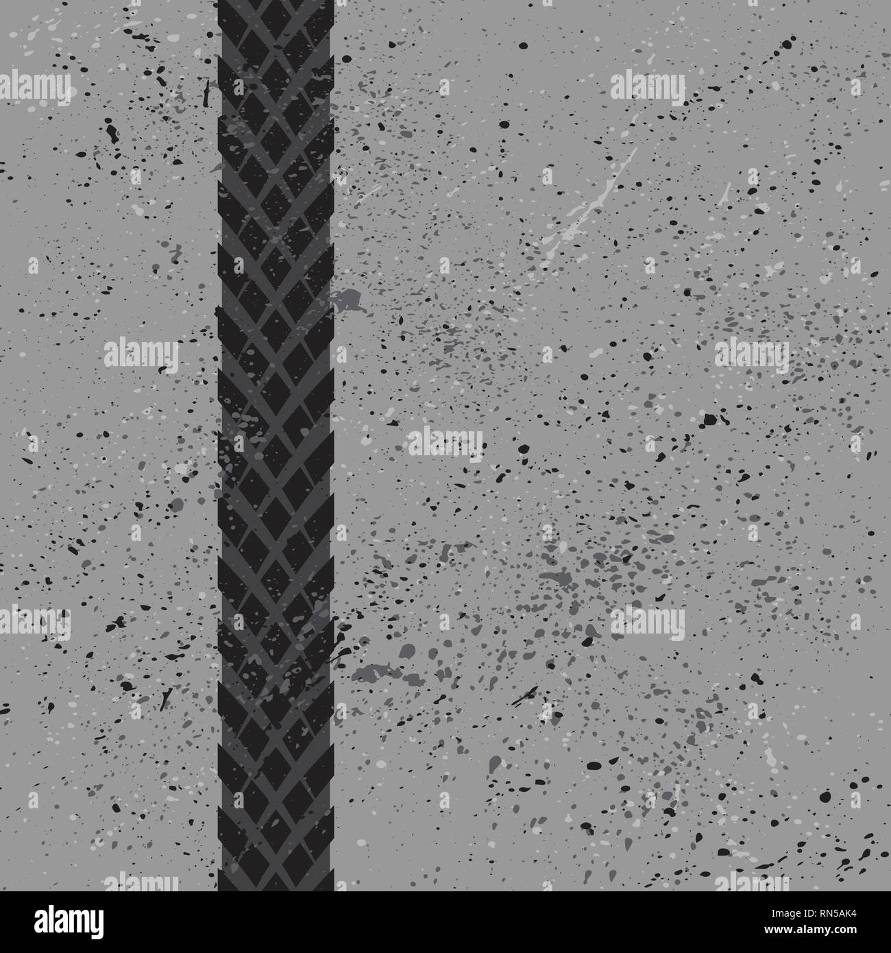 Grunge fond gris clair avec des taches noires de la silhouette Illustration de Vecteur