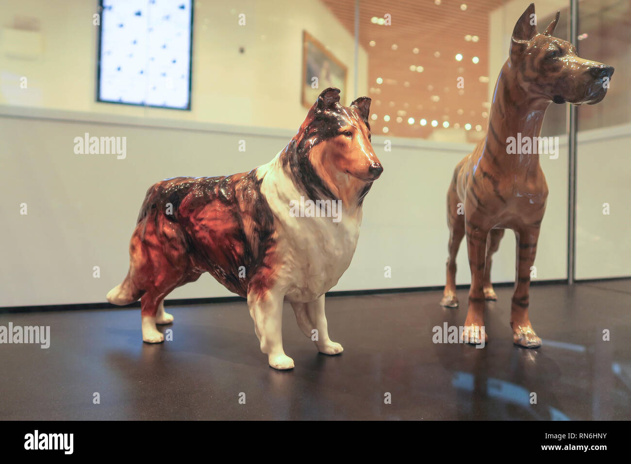 Musée de l'AKC Dog, New York City, USA Banque D'Images